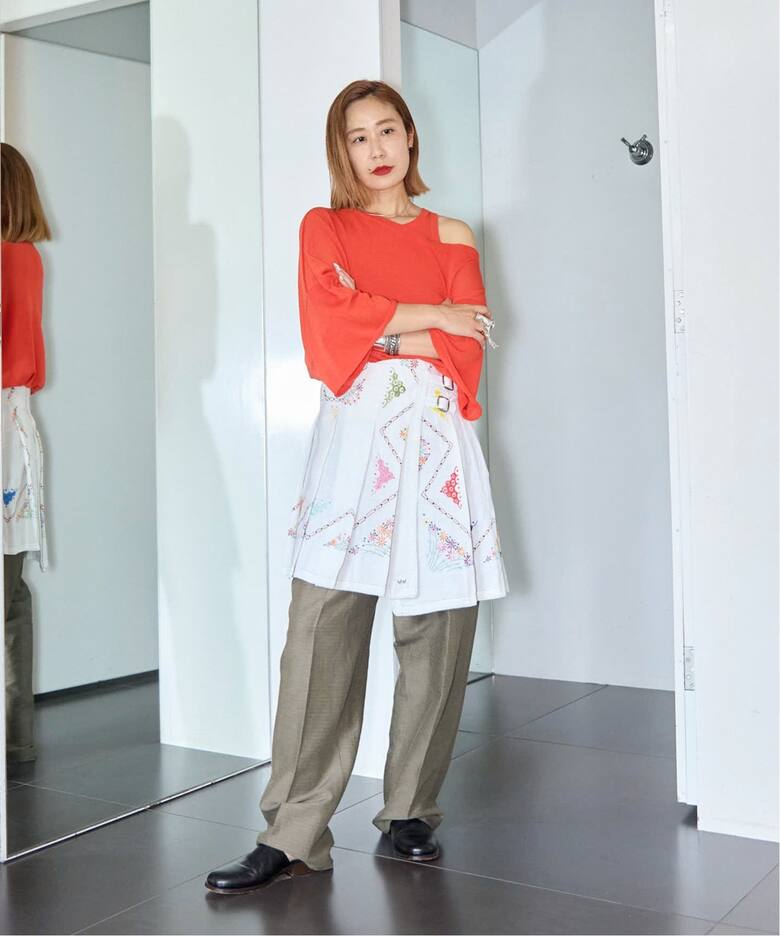 O”COTTON NAYLON T-SHIRT：ニット（ニット／セーター）｜CITYSHOP 