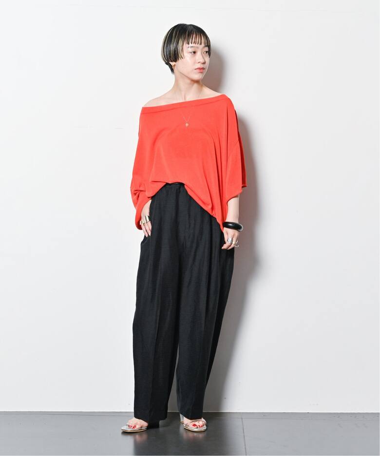 O”COTTON NAYLON T-SHIRT：ニット（ニット／セーター）｜CITYSHOP 