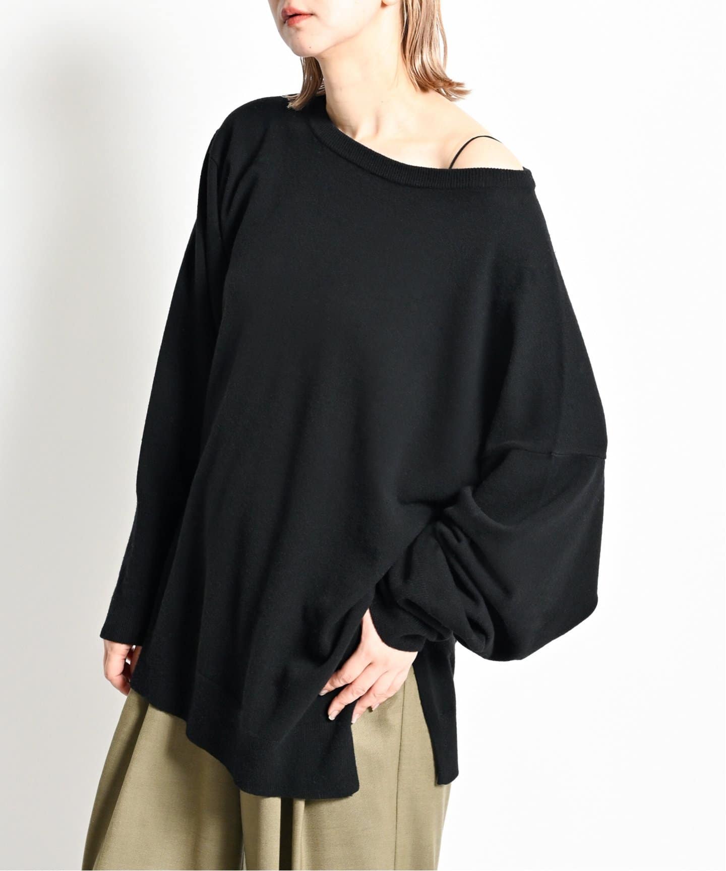ニット セーター 「追加」OFF-SHOULDER STRETCH SWEATER 4 レディース 追加》OFF-SHOULDER STRETCH SWEATER 4（ニット/セーター