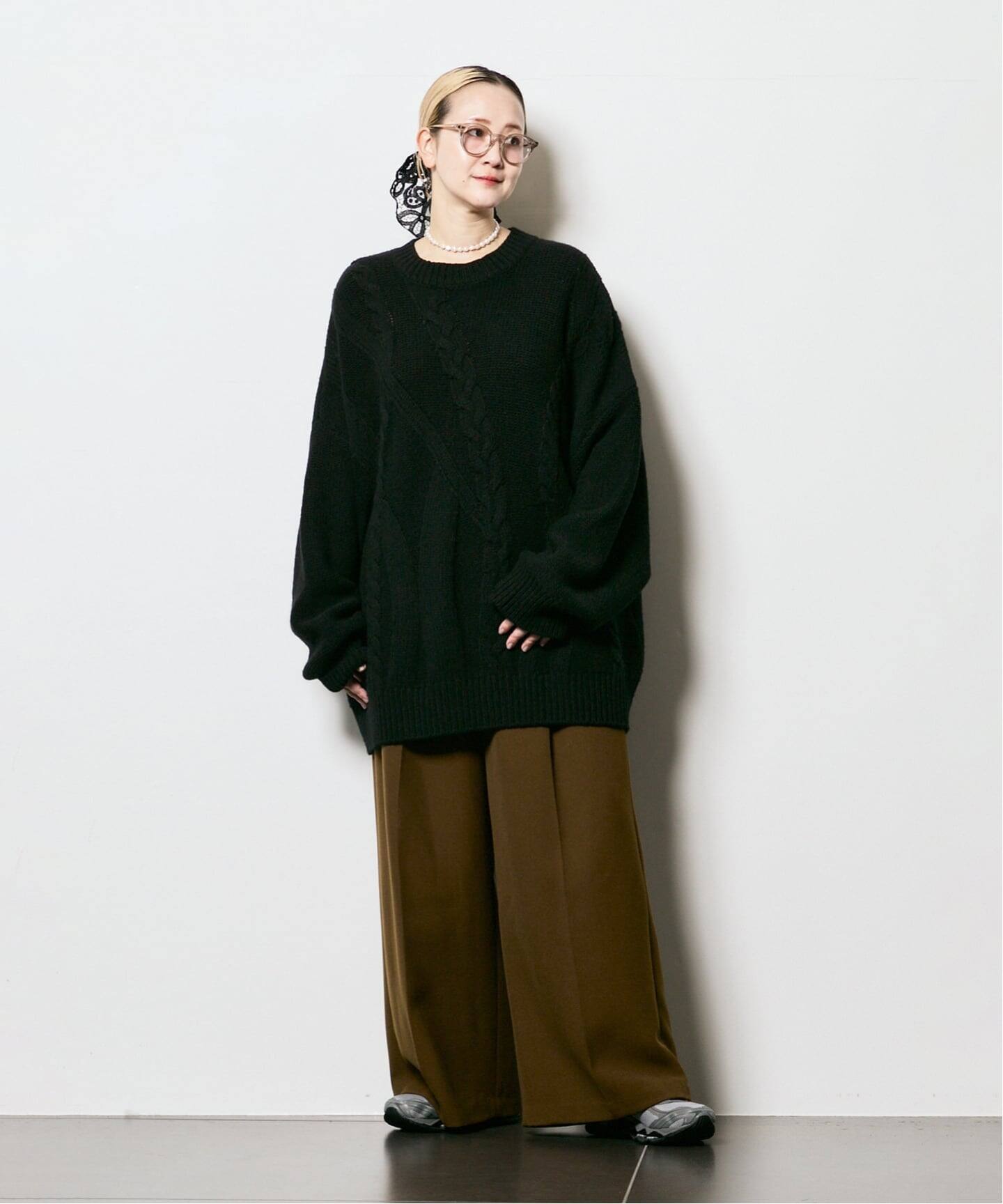 SEEALL 別注 CREW NECK SWEATER SAU51/KJ684C：ニット（ニット