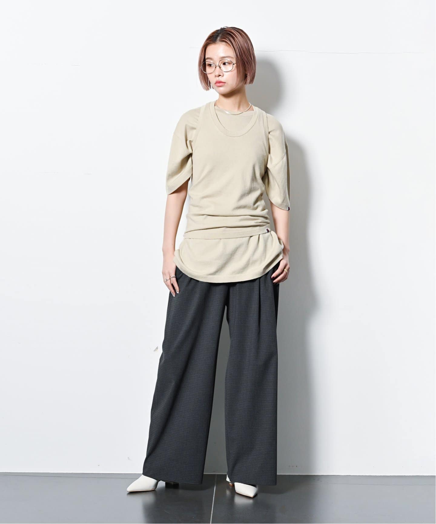 トップス extreme cashmere x extreme cashmere x | エクストリームカシミア n°347 aries GREY