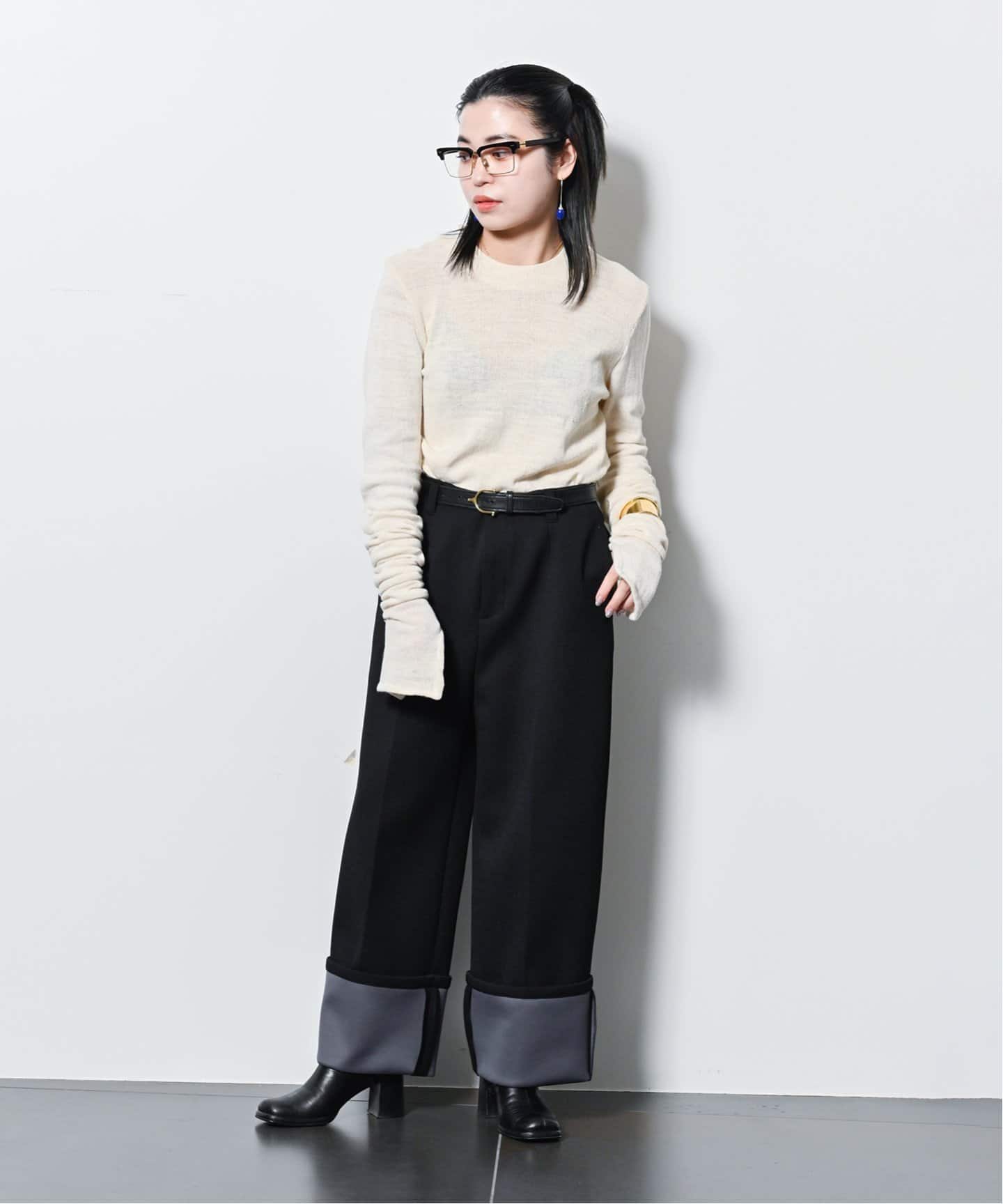 CITYSHOP◆セーター(厚手)/FREE/ウール/BEG/無地/20080042521140 LUTCHMIAH SWEATER：ニット（ニット／セーター）｜CITYSHOP