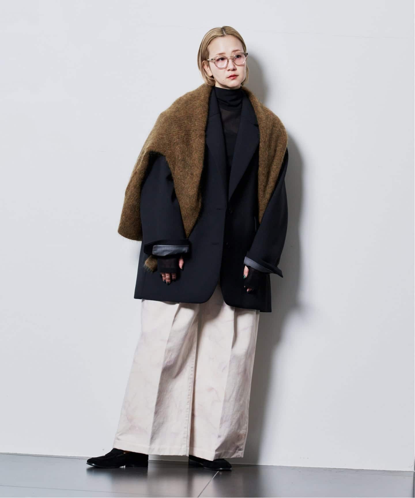 SAYAKA DAVIS MOHAIR CARDIGAN VKT301-MK：ニット（ニット／セーター