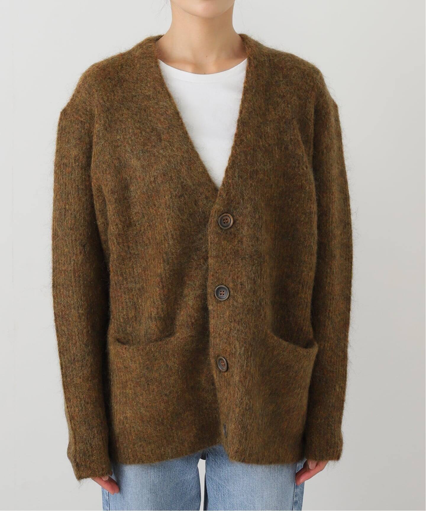 SAYAKA DAVIS MOHAIR CARDIGAN VKT301-MK：ニット（ニット／セーター