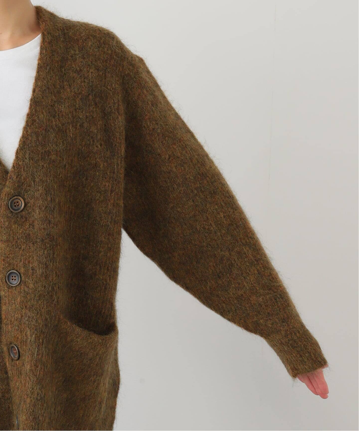 SAYAKA DAVIS MOHAIR CARDIGAN VKT301-MK：ニット（ニット／セーター