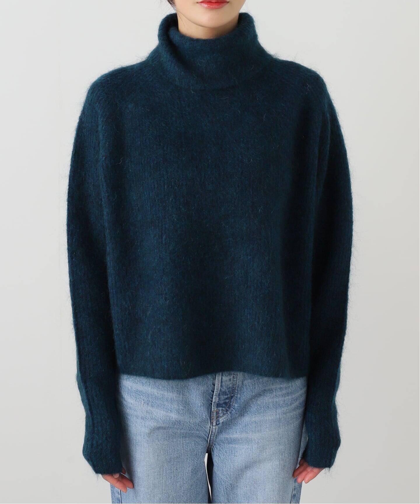 SAYAKA DAVIS MOHAIR HIGHNECK VKT302-MK：ニット（ニット／セーター