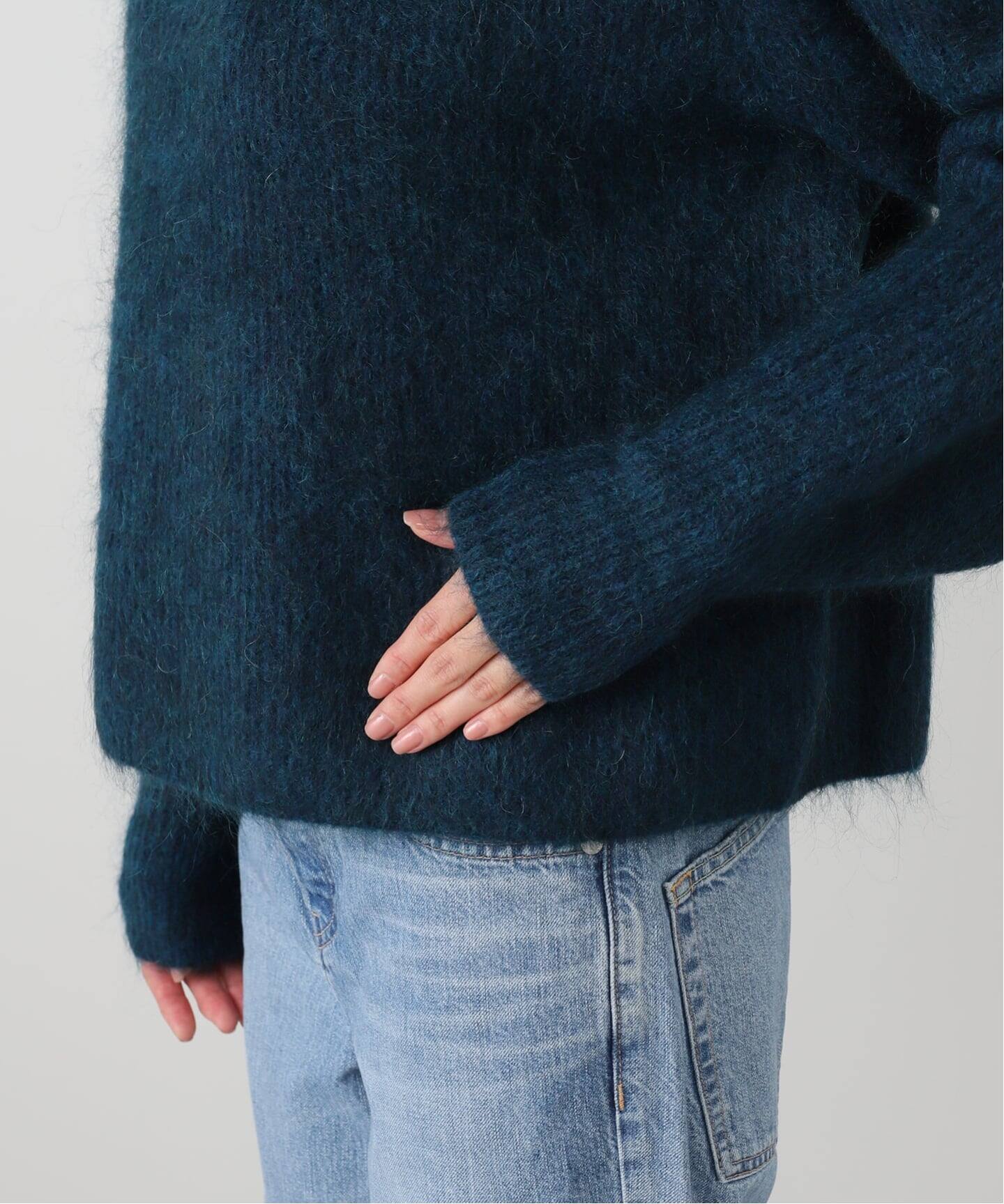 SAYAKA DAVIS MOHAIR HIGHNECK VKT302-MK：ニット（ニット／セーター