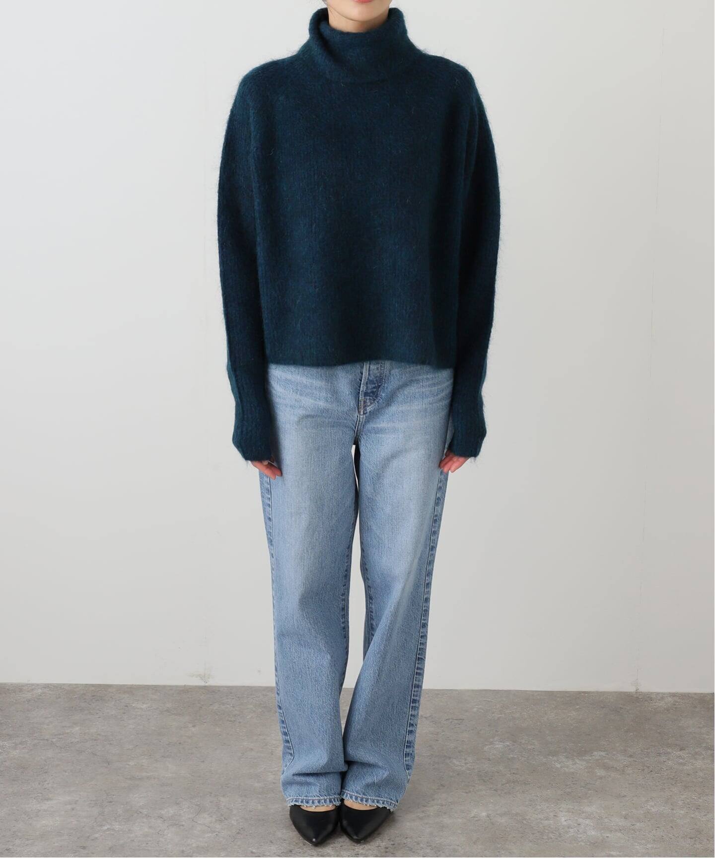 SAYAKA DAVIS MOHAIR HIGHNECK VKT302-MK：ニット（ニット／セーター