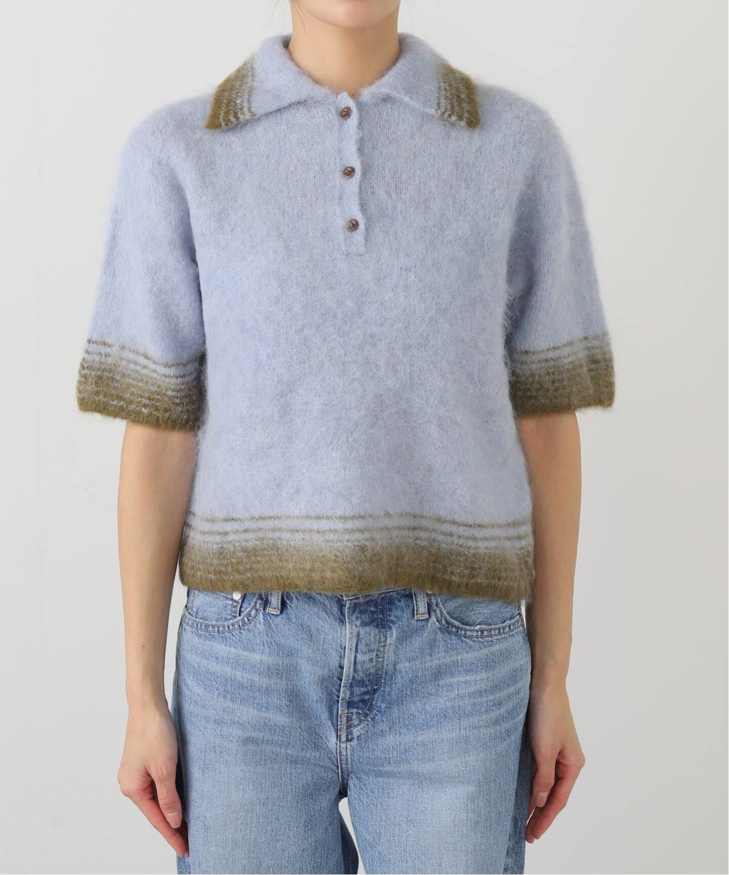 SAYAKA DAVIS COMPACT KNIT TKT118STR-FA：ニット（ニット／セーター