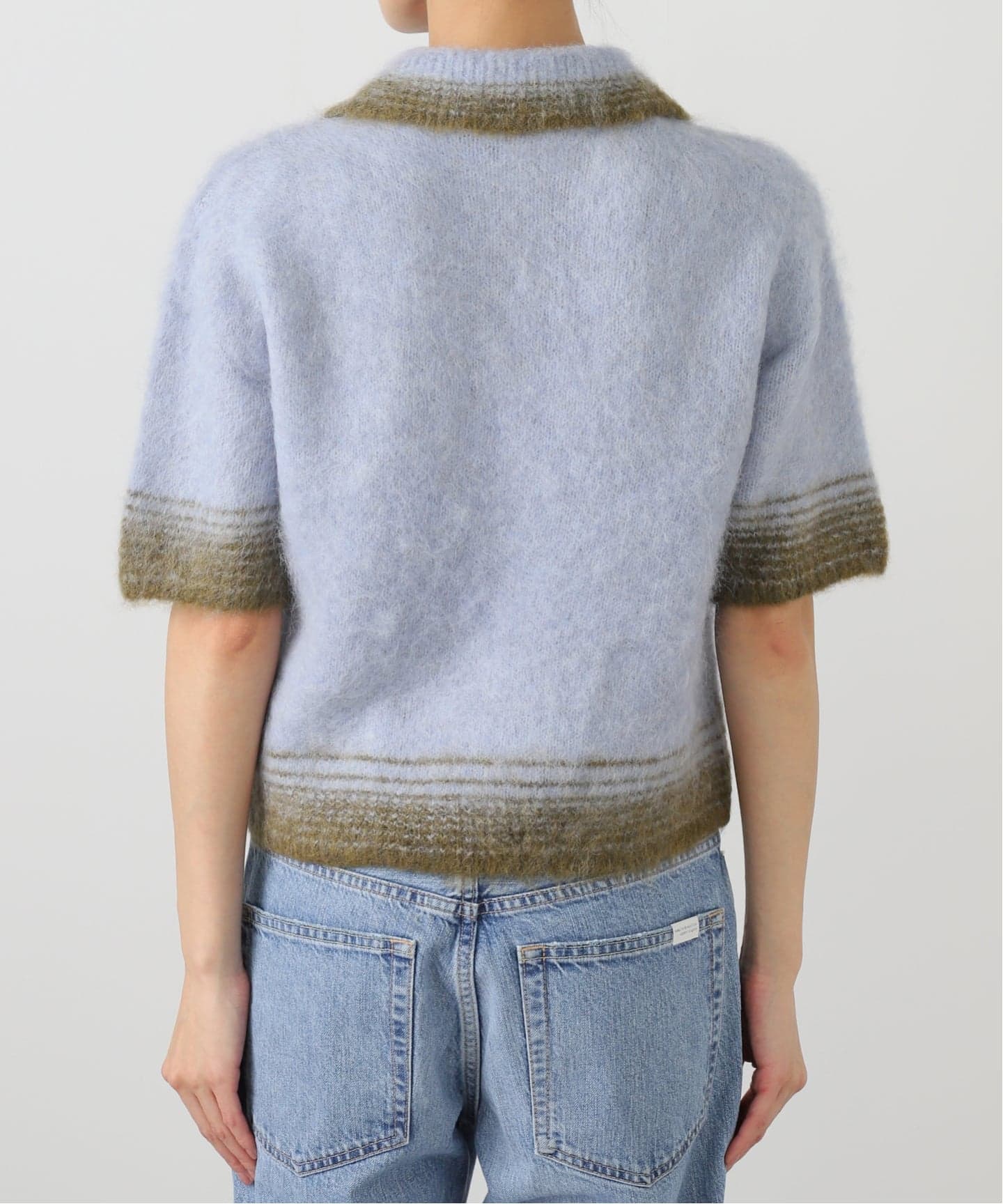 SAYAKA DAVIS COMPACT KNIT TKT118STR-FA：ニット（ニット／セーター