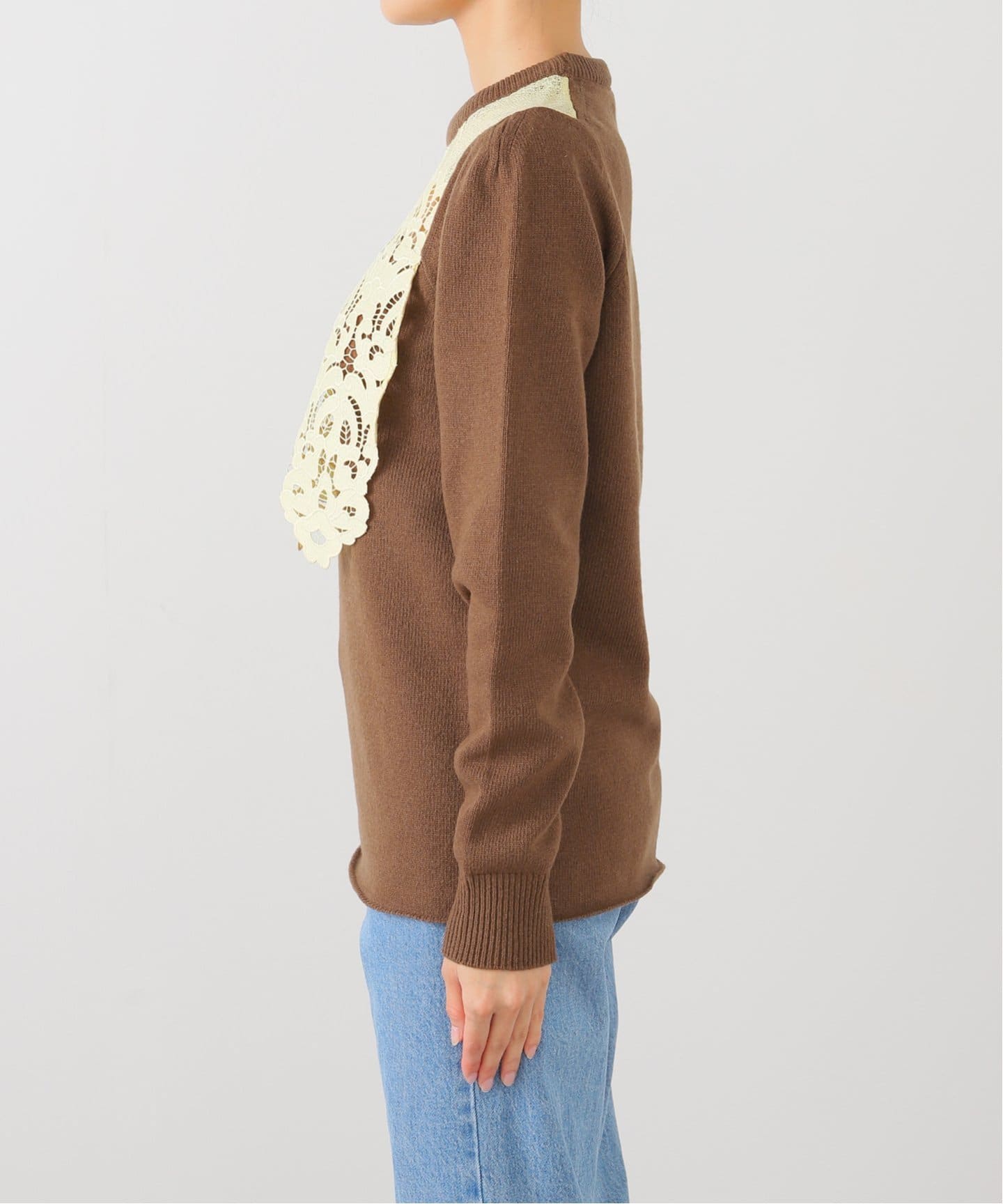 TOGA PULLA Lace knit pullover TP252-XN203：ニット（ニット