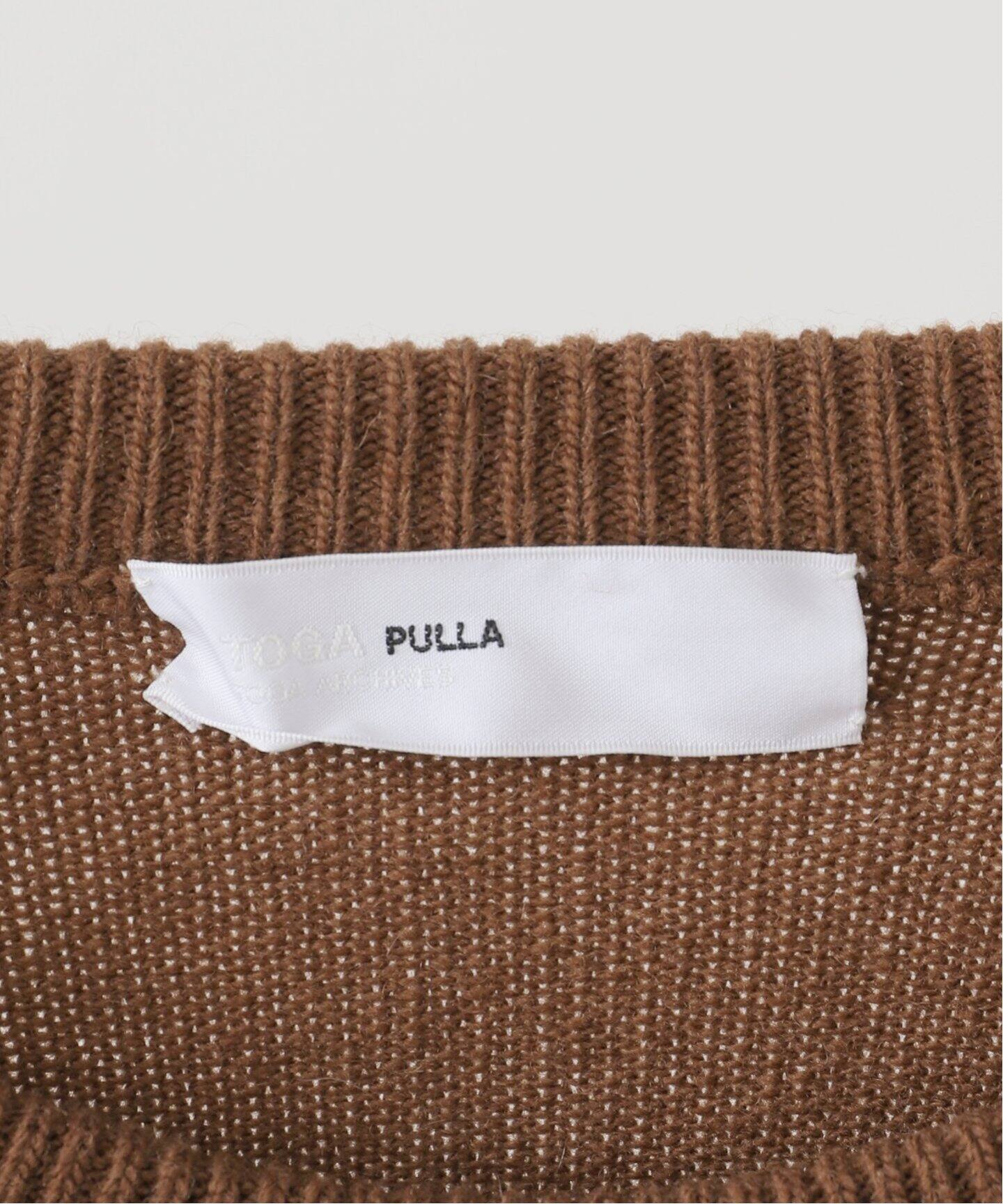 TOGA PULLA Lace knit pullover TP252-XN203：ニット（ニット