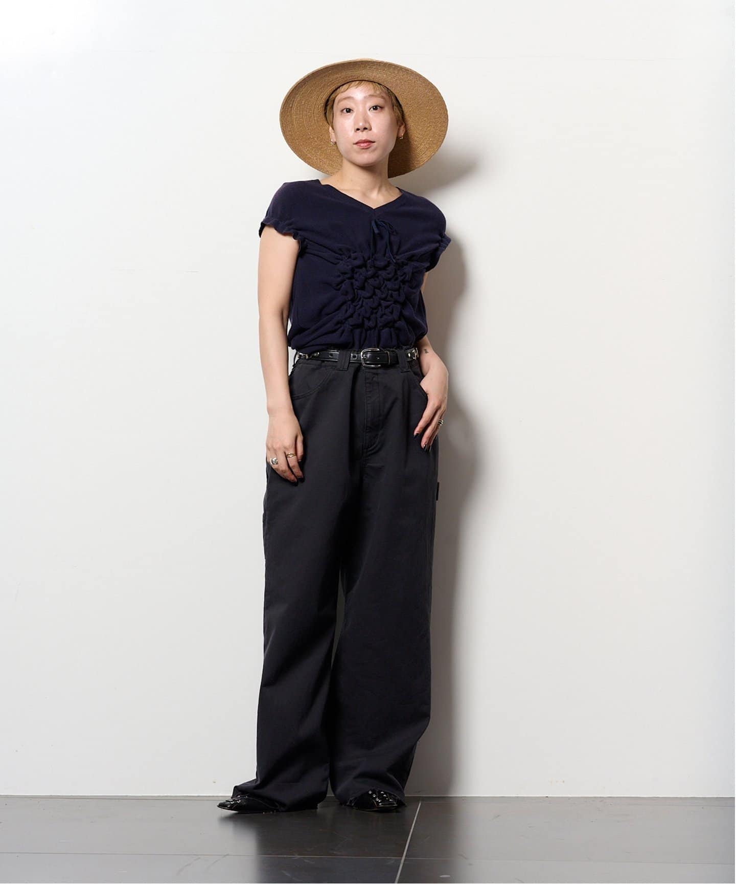 トップス estudio 1999 ANHELO KNIT TOP estudio 1999 ANHELO KNIT TOP：ニット（ニット／セーター