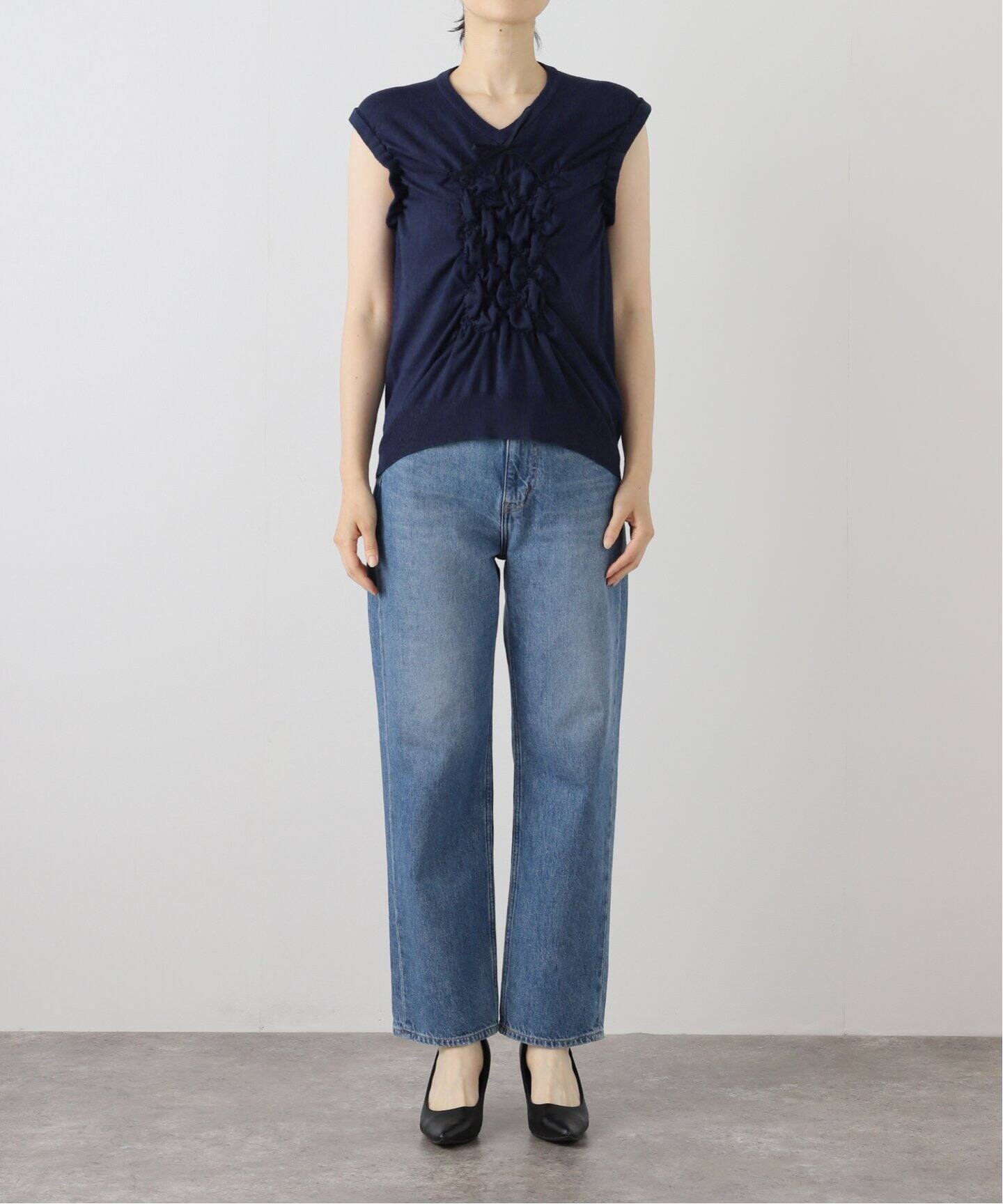 トップス estudio 1999 ANHELO KNIT TOP estudio 1999 ANHELO KNIT TOP：ニット（ニット／セーター