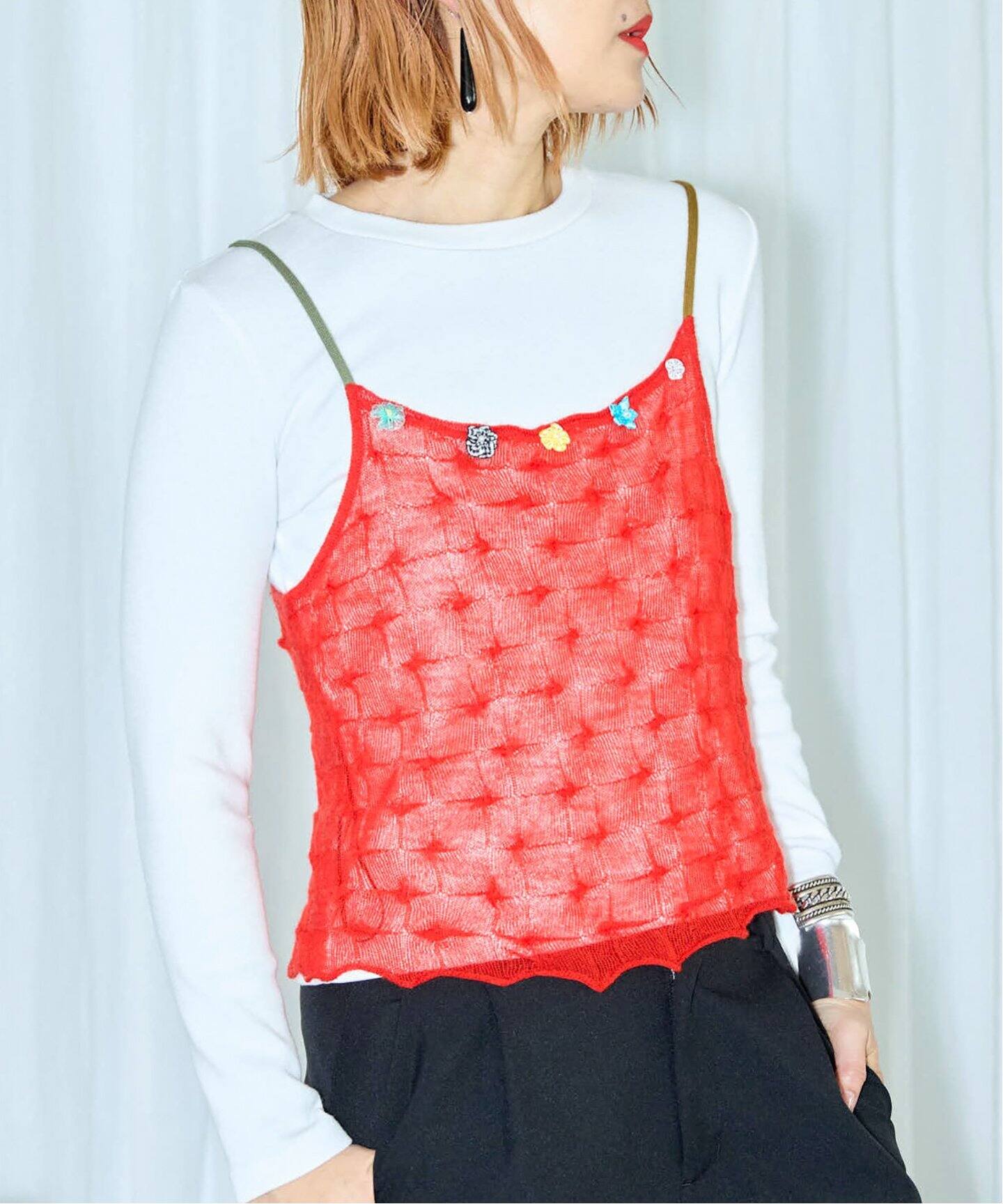 YANYAN BORLOR キャミソール（キャミソール）｜CITYSHOP（シティ 