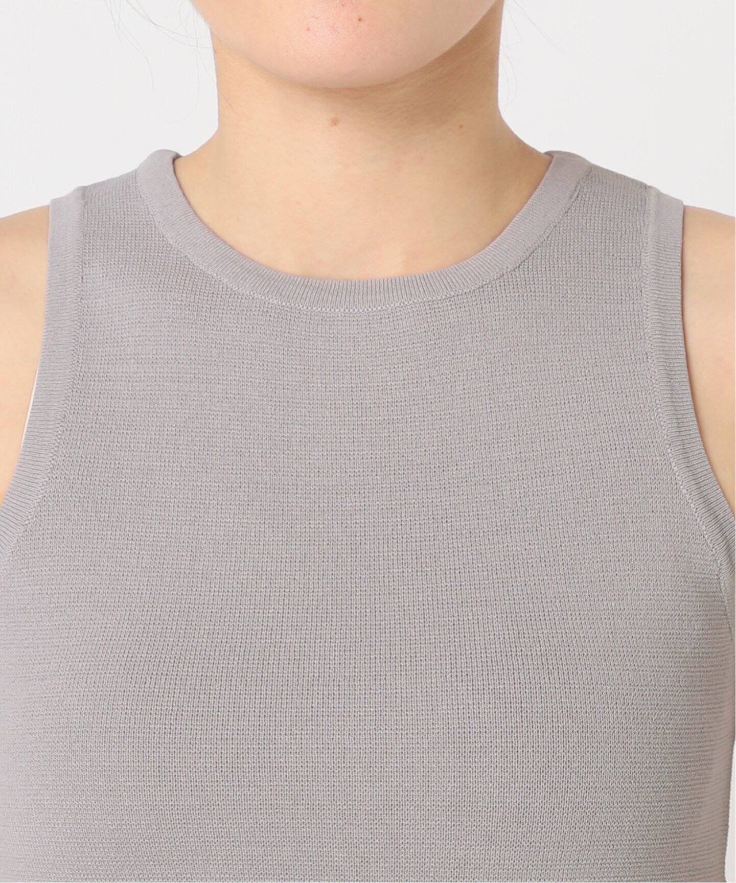 onit（オニット） ② 25080043002510 CITYSHOP別注 MILANO RIB KNIT AMERICAN NS TANK TOP レディース グレー サイズ2 ONIT MILANO RIB KNIT AMERICAN NS TANK TOP 25SS-ON198：タンクトップ