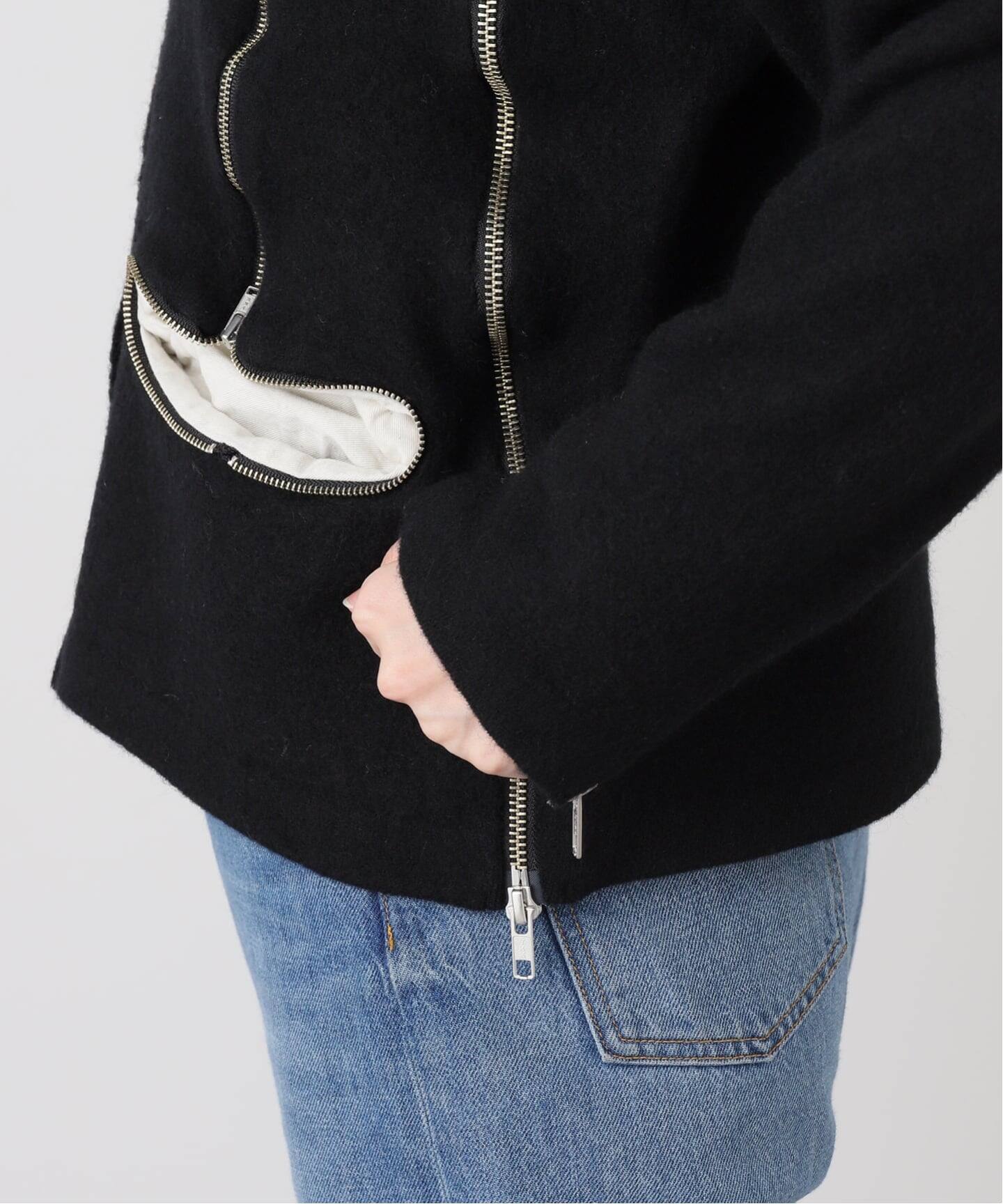 PILLINGS INSIDE ZIP CARDIGAN 4210400133：ニット（ニット／セーター