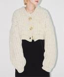 GLEN FYNE 別注 CROPPED カーディガン