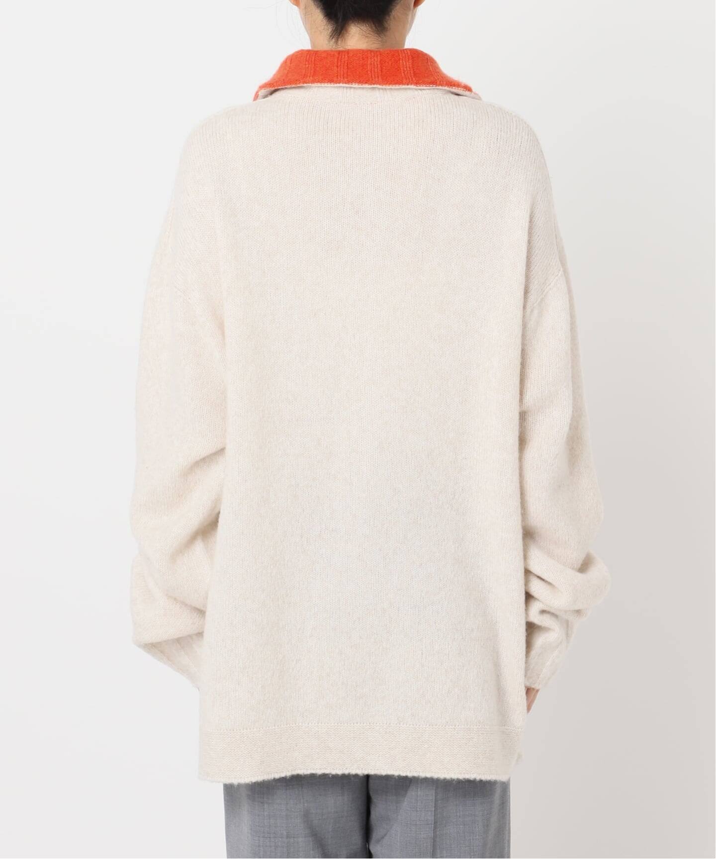 予約》TENNE 別注 ZIP PULLOVER 11.804. 17E：ニット（ニット