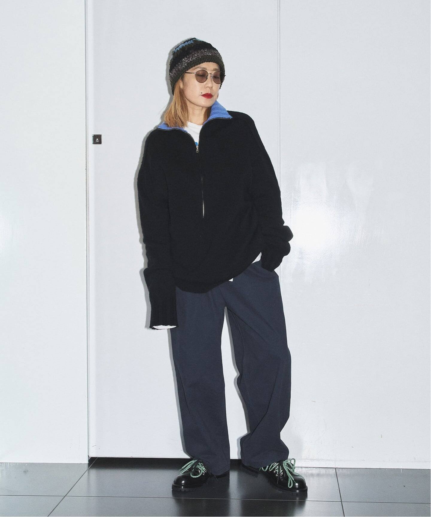 TENNE 別注 ZIP PULLOVER 11.804. 17E：ニット（ニット／セーター