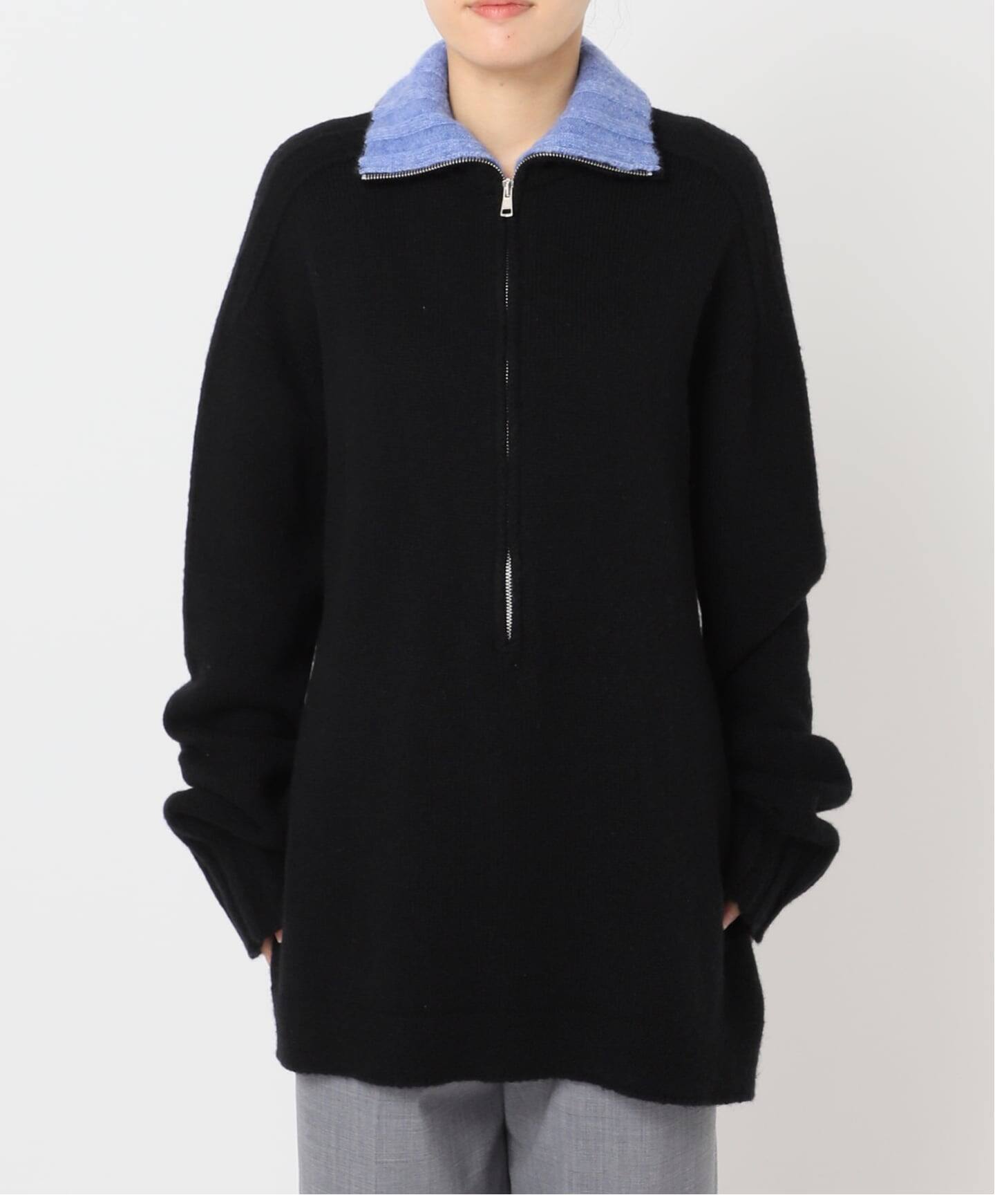 予約》TENNE 別注 ZIP PULLOVER 11.804. 17E：ニット（ニット