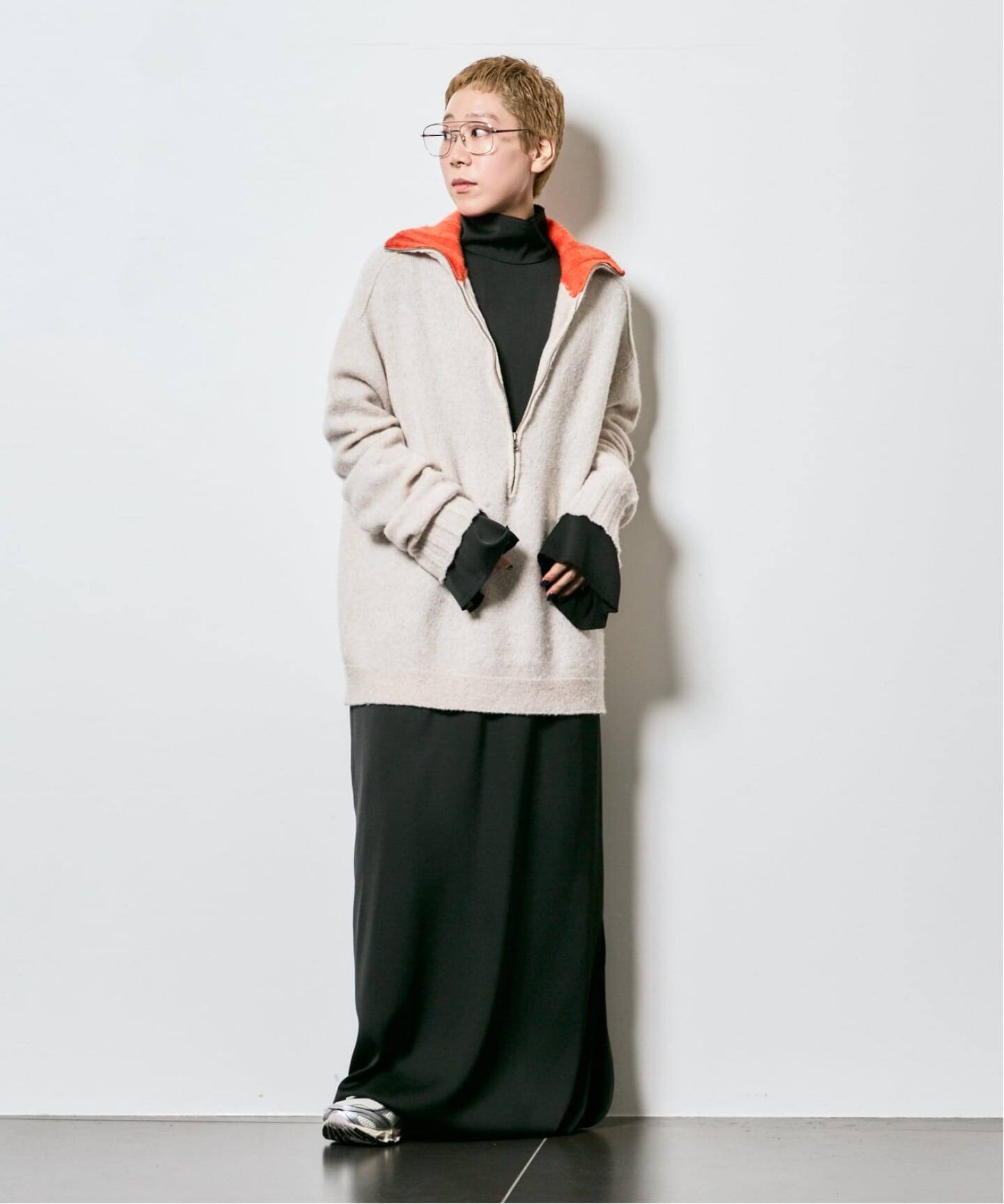 TENNE 別注 ZIP PULLOVER 11.804. 17E：ニット（ニット／セーター