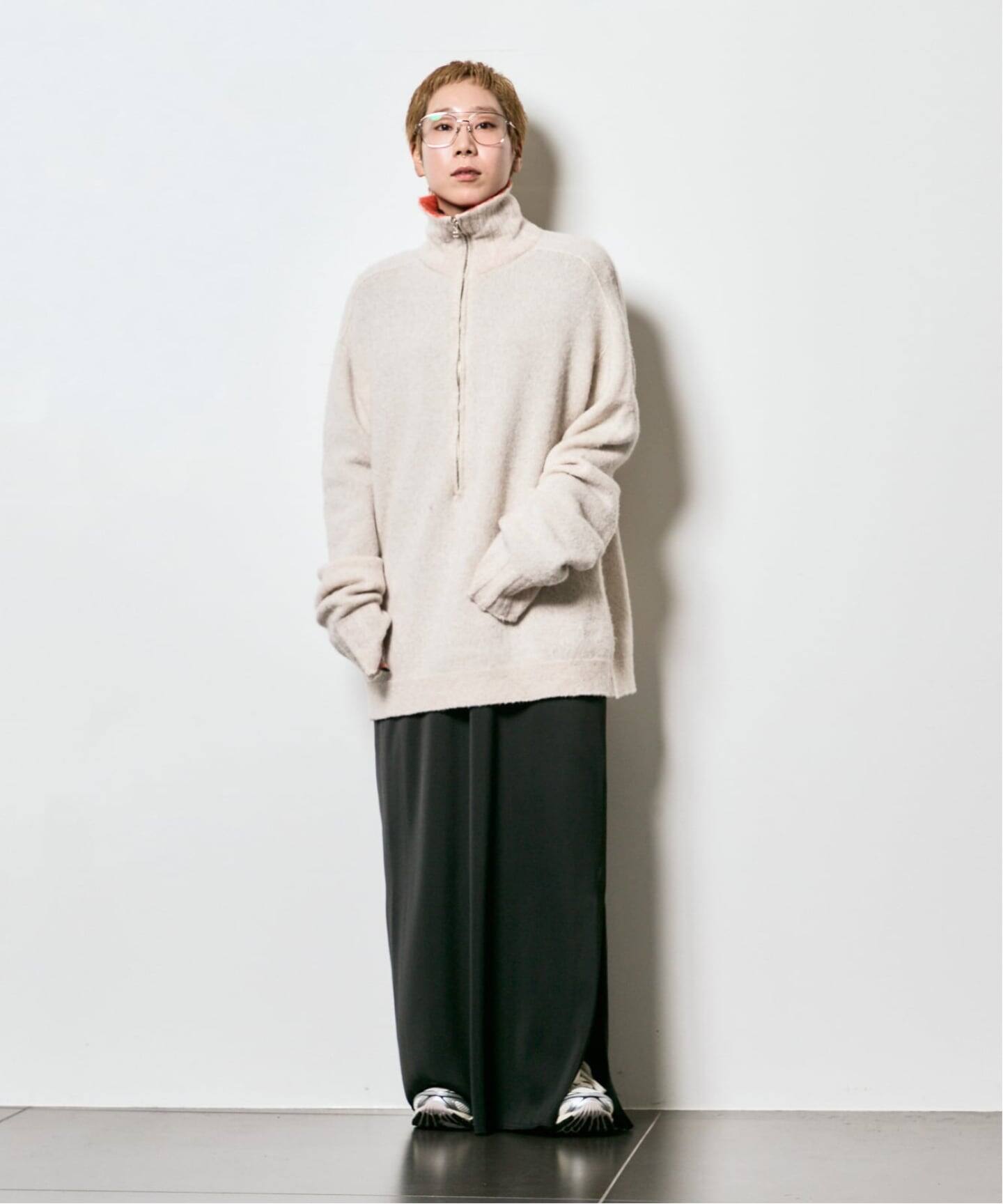 TENNE 別注 ZIP PULLOVER 11.804. 17E：ニット（ニット／セーター