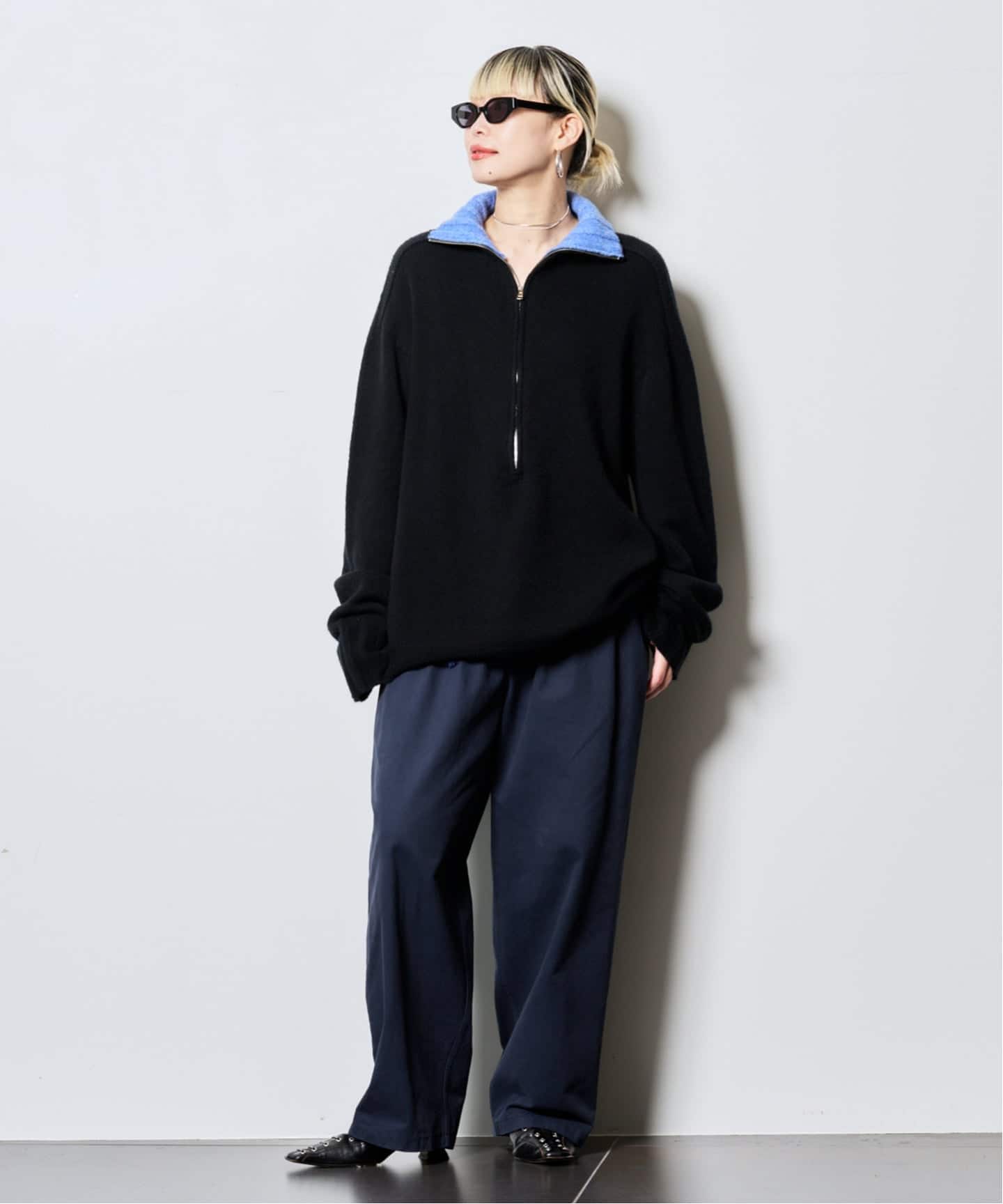 TENNE 別注 ZIP PULLOVER 11.804. 17E：ニット（ニット／セーター