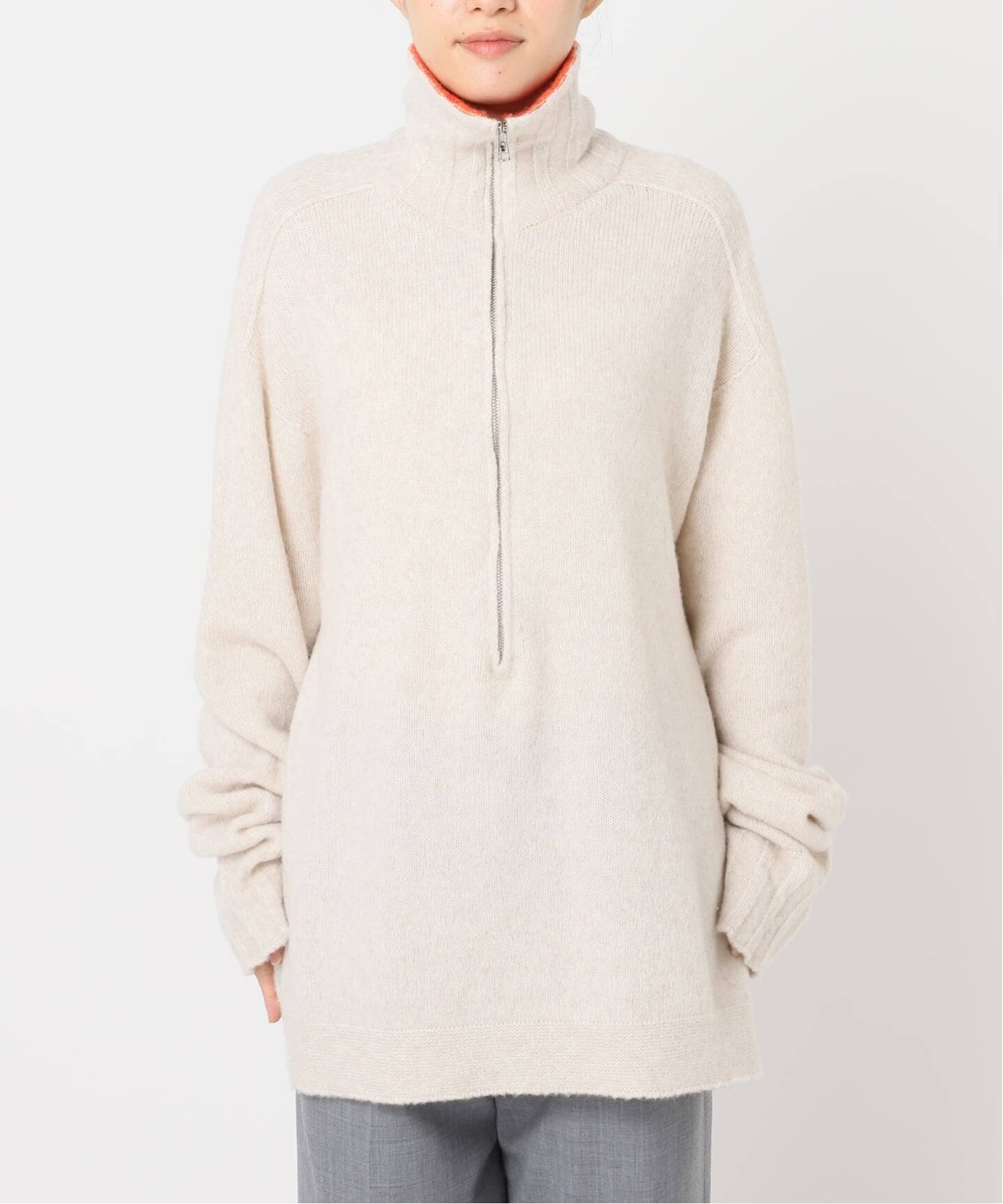 TENNE 別注 ZIP PULLOVER 11.804. 17E：ニット（ニット／セーター