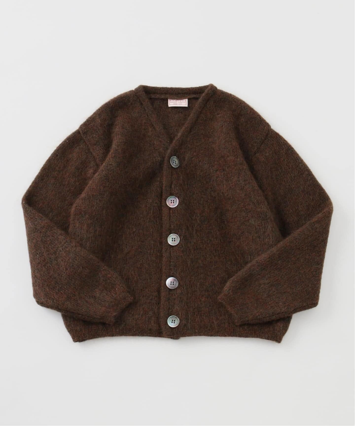KOOKY ZOO/クーキーズー】MOHAIR CARDIGAN：ニット（カーディガン）｜L