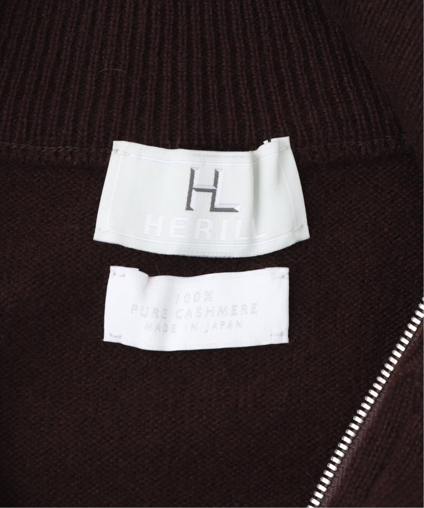 HERILL / ヘリル】 American deadstock Zipup Sweater 25-080- HL-8030