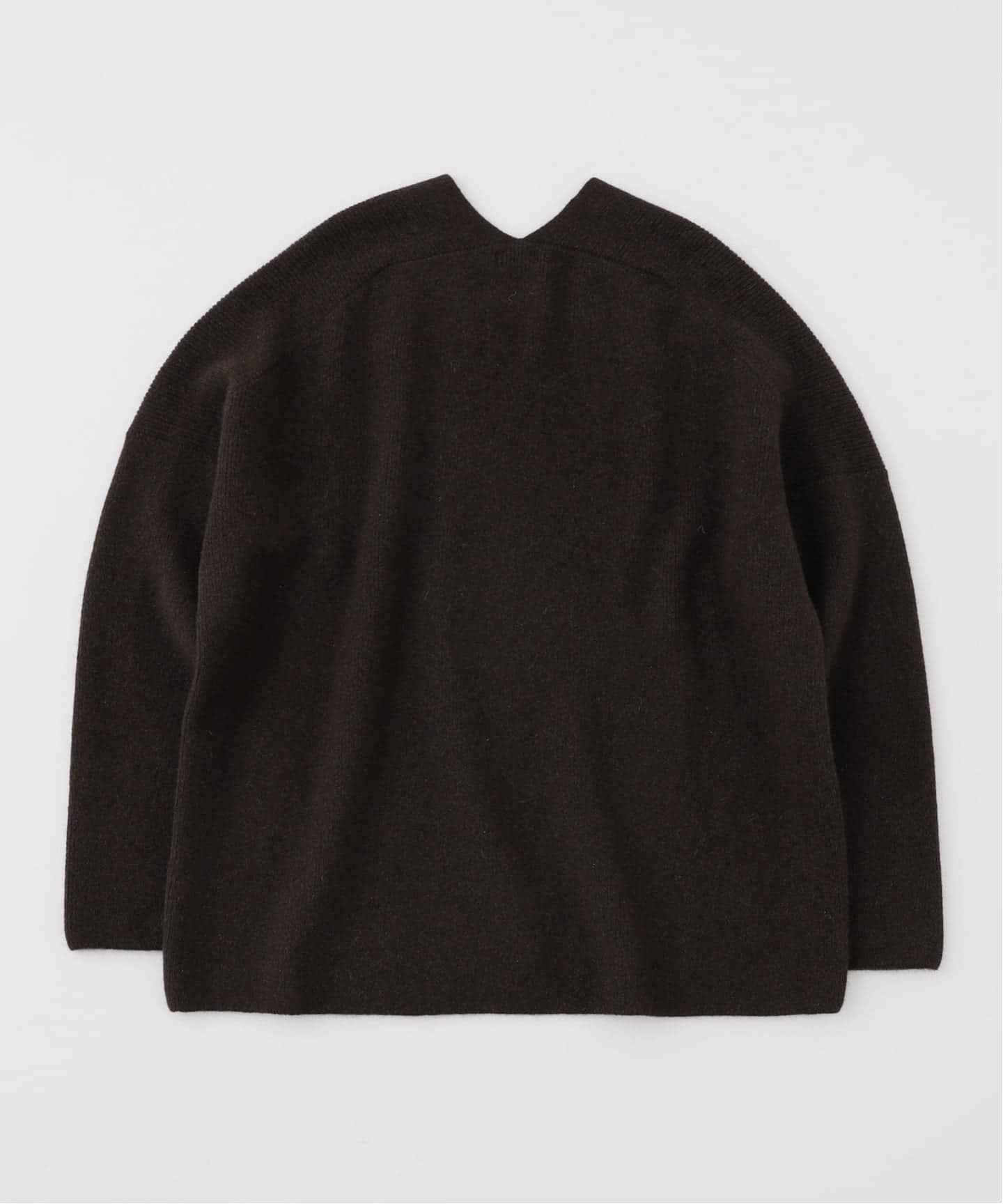 NOMATノマット】YAK V-neck Sweater：ニット（ニット／セーター）｜L