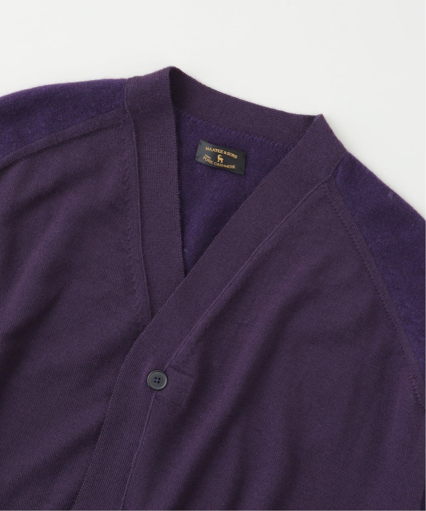 MAATEE&SONS / マーティー & サンズ】COMBI V CARDIGAN（カーディガン