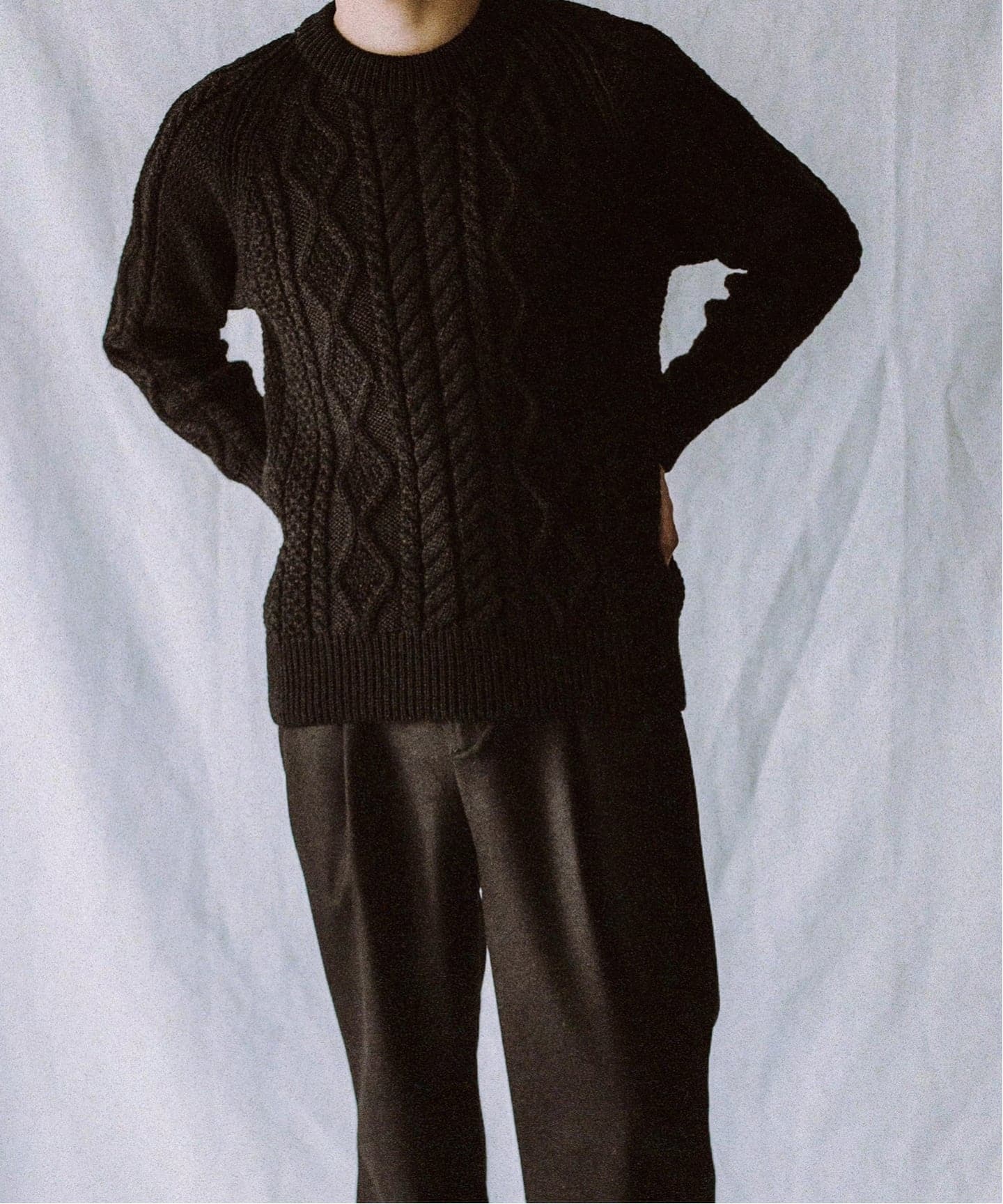 Richmond リッチモンド】EX French Cable Crew：ニット（ニット