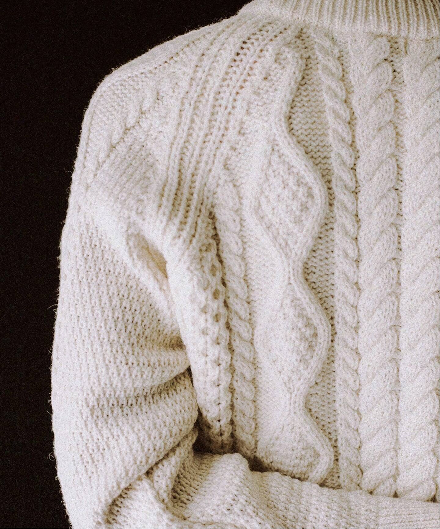 Richmond リッチモンド】EX French Cable Crew:ニット(ニット Richmond リッチモンド】EX French Cable Crew:ニット(ニット