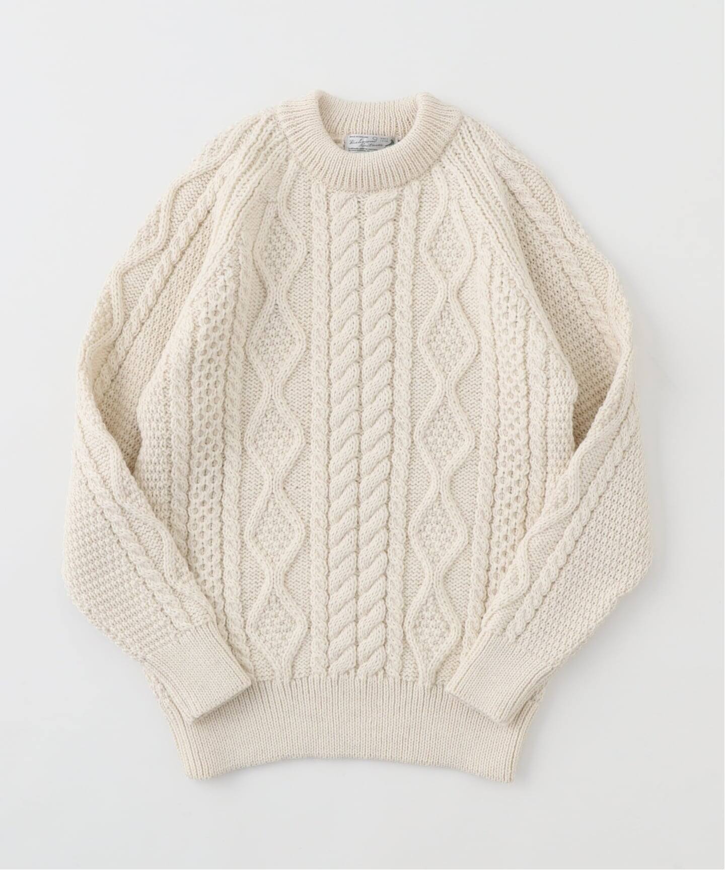 Richmond リッチモンド】EX French Cable Crew：ニット（ニット