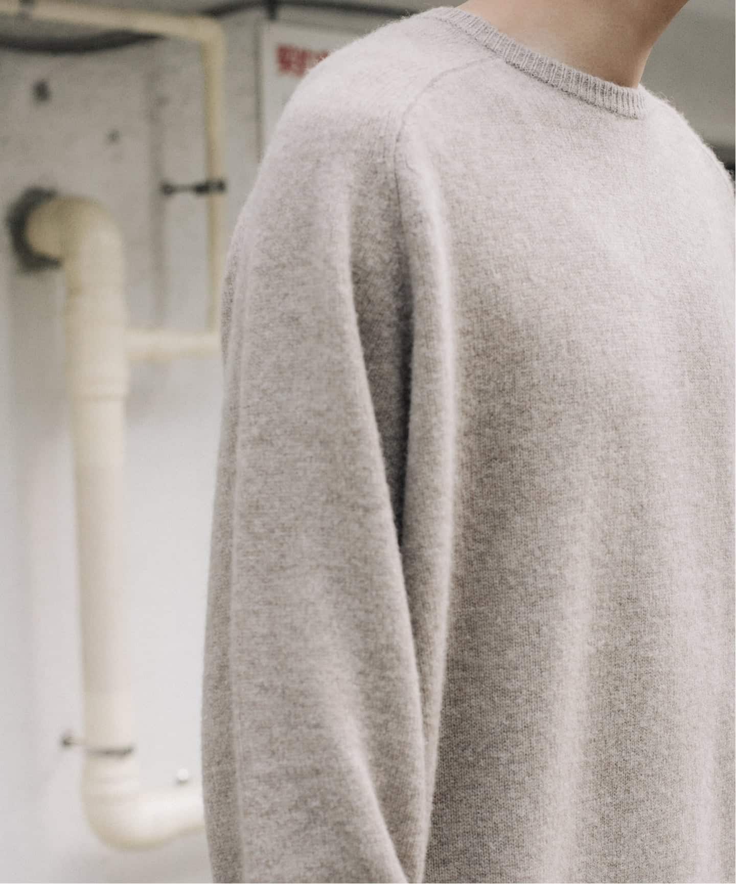 RE-PURPOSE / リパーパス】 YAK knit：ニット（ニット／セーター）｜L