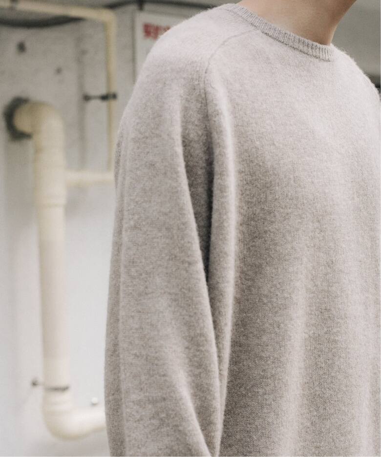RE-PURPOSE / リパーパス】 YAK knit：ニット（ニット／セーター）｜L 