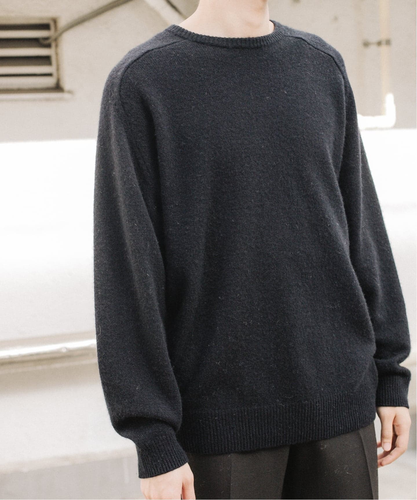 RE-PURPOSE / リパーパス】 YAK knit：ニット（ニット／セーター）｜L