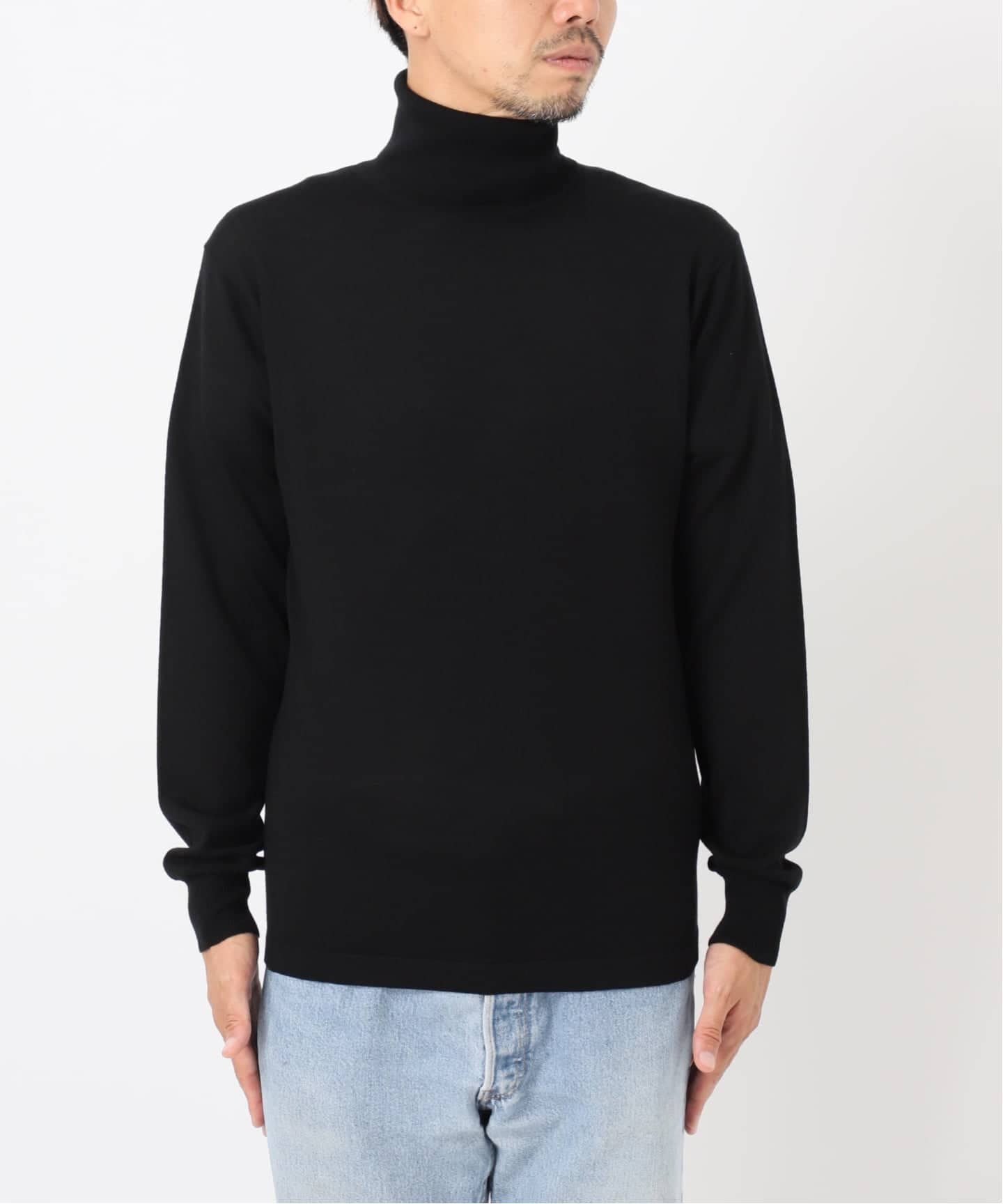 LE / エルイー】 16G TURTLENECK：タートルネックニット（ニット