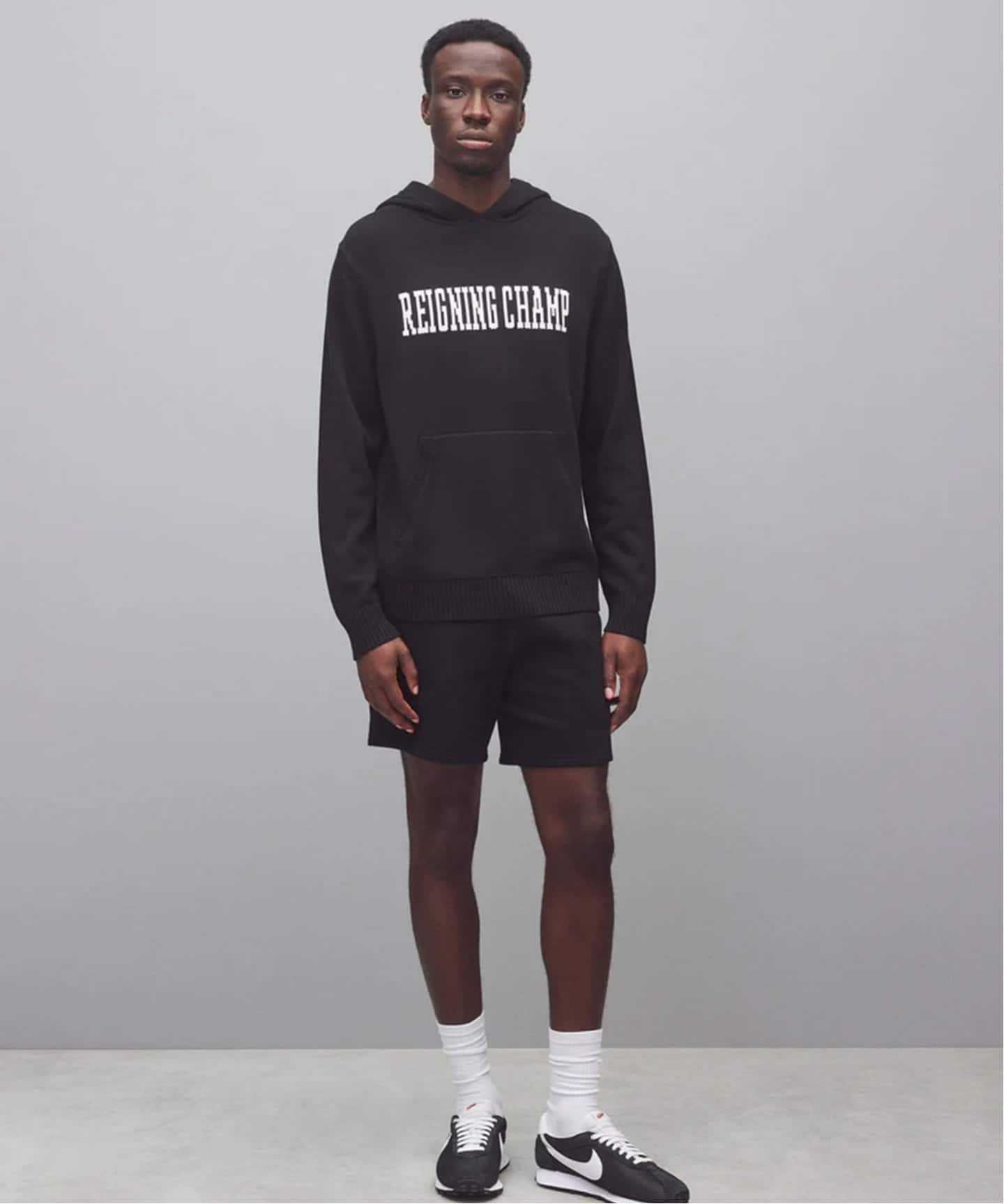 SUPIMA KNIT COLLEGIATE HOODIE RC-6121（ニット／セーター