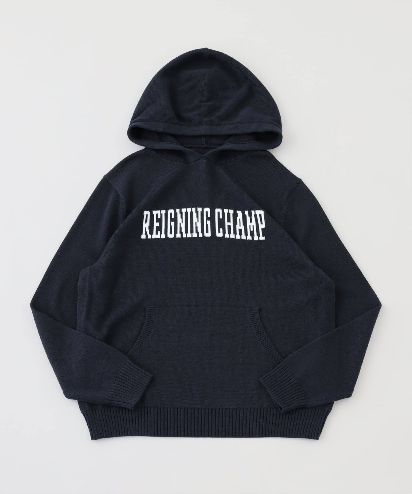 SUPIMA KNIT COLLEGIATE HOODIE RC-6121（ニット／セーター