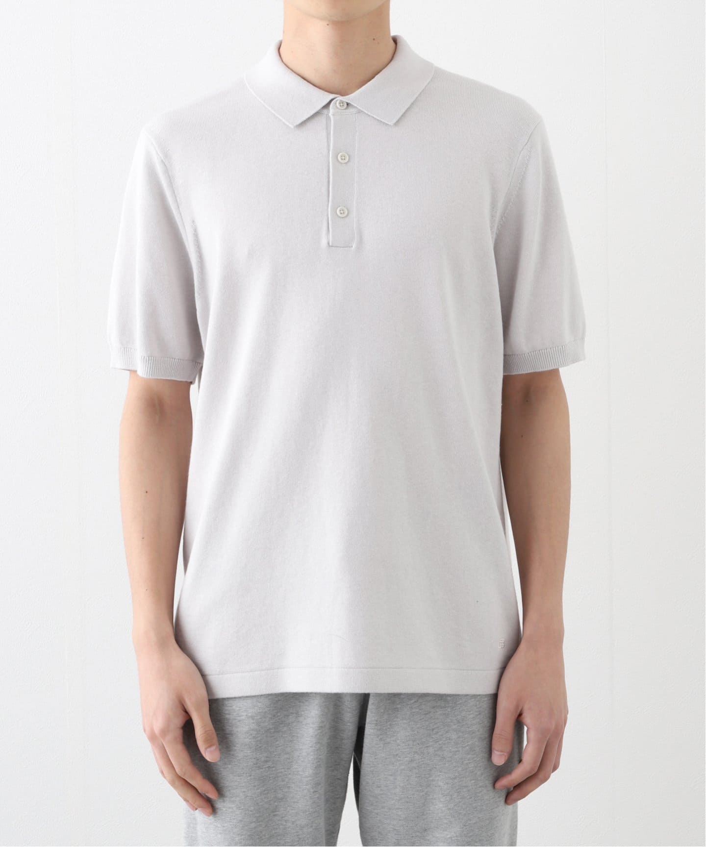 COTTON CASHMERE RIVIERAポロシャツ（ポロシャツ）｜REIGNING