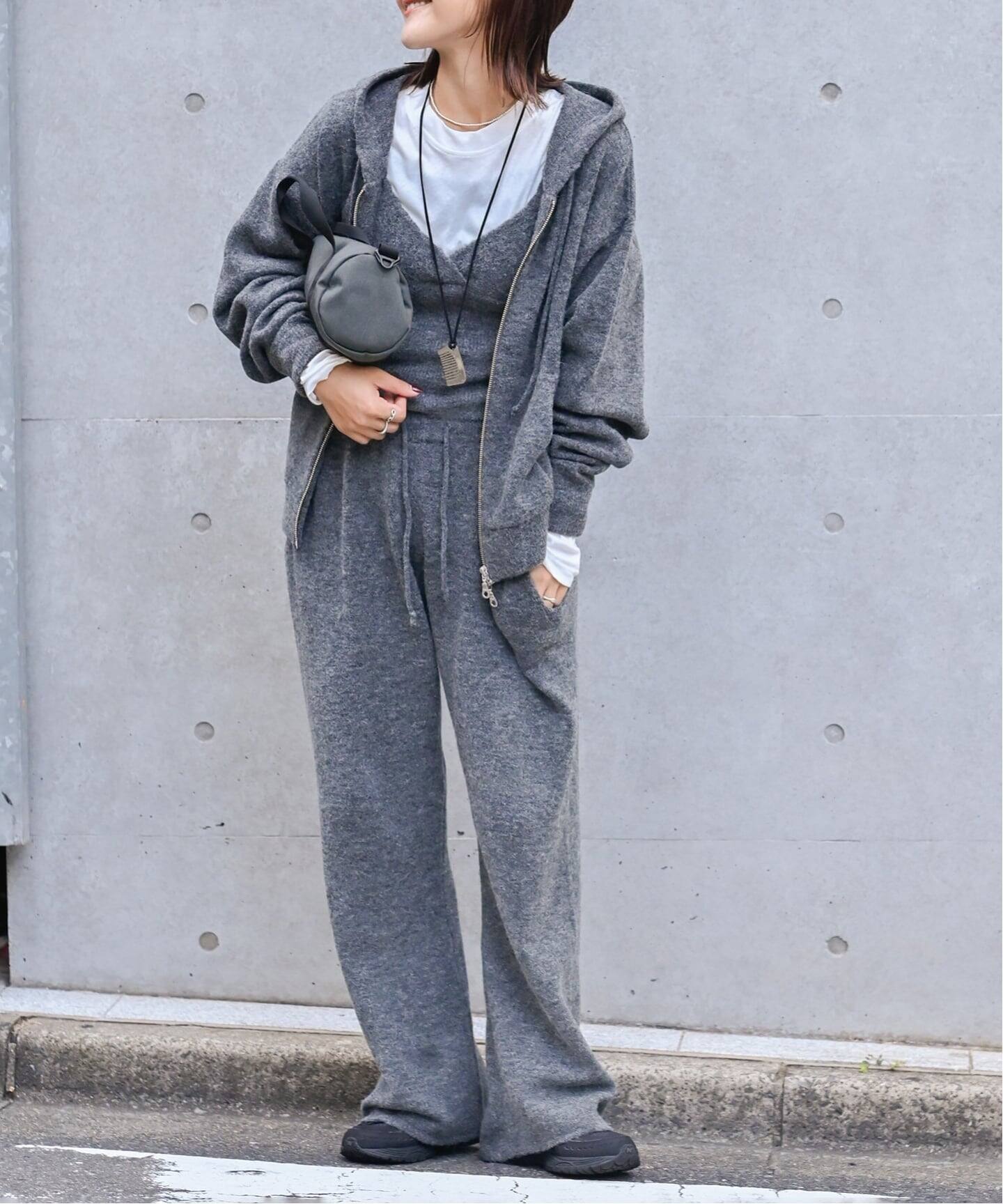 ≪予約≫アルパカミックスニットキャミ（タンクトップ