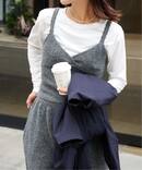 ≪予約≫アルパカミックスニットキャミ