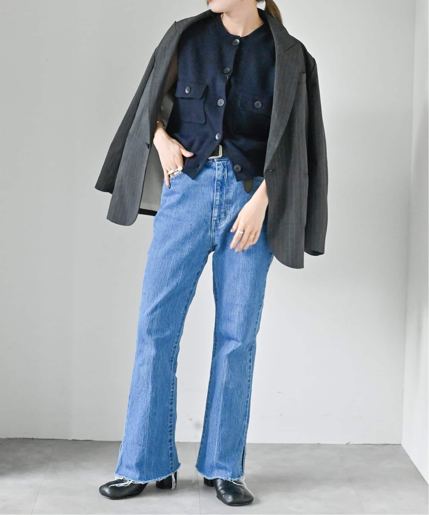 SLDO.ライトダブルニットベスト【完売商品】