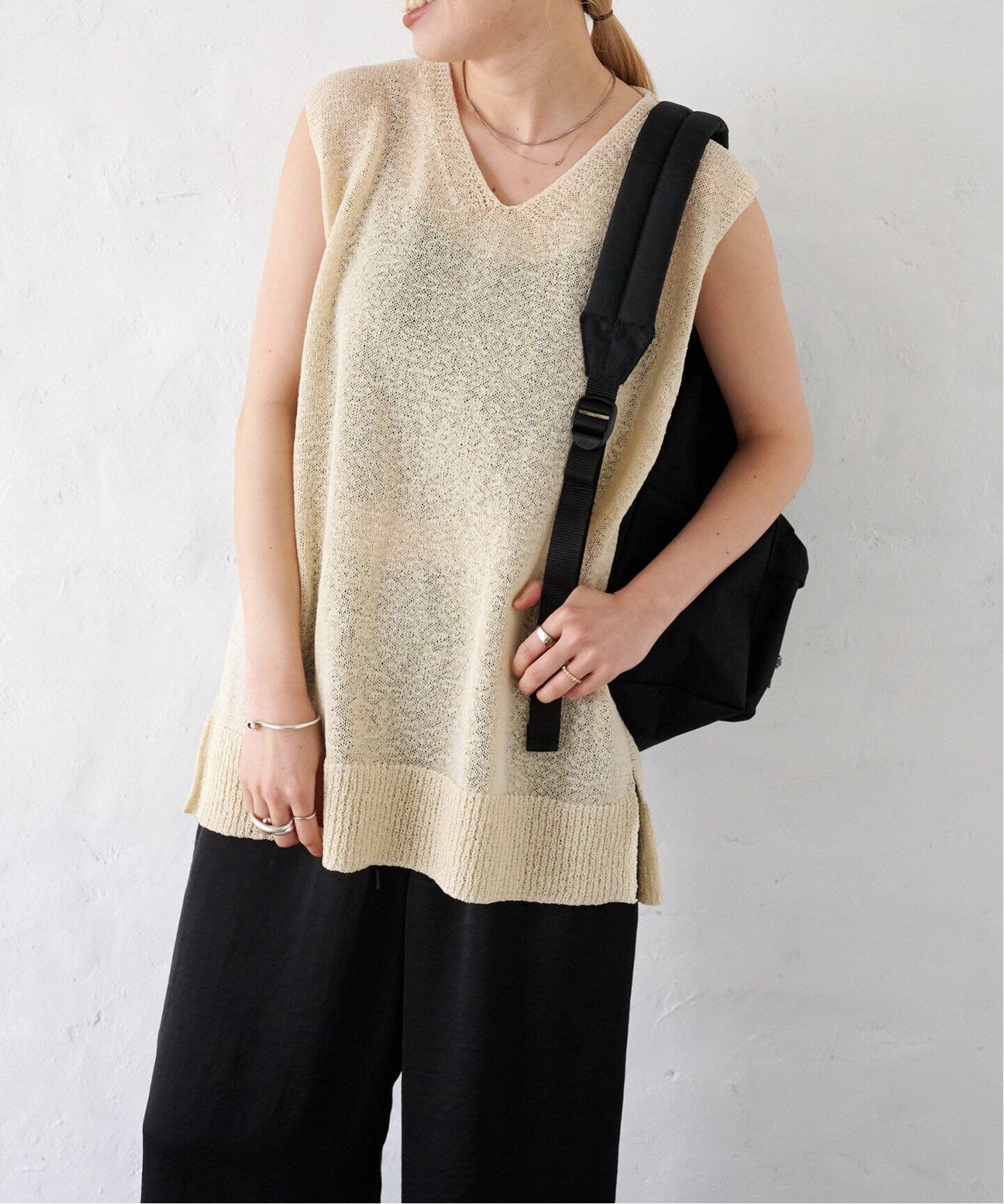 テープヤーンVネックニットベスト（ベスト）｜OUTDOOR PRODUCTS