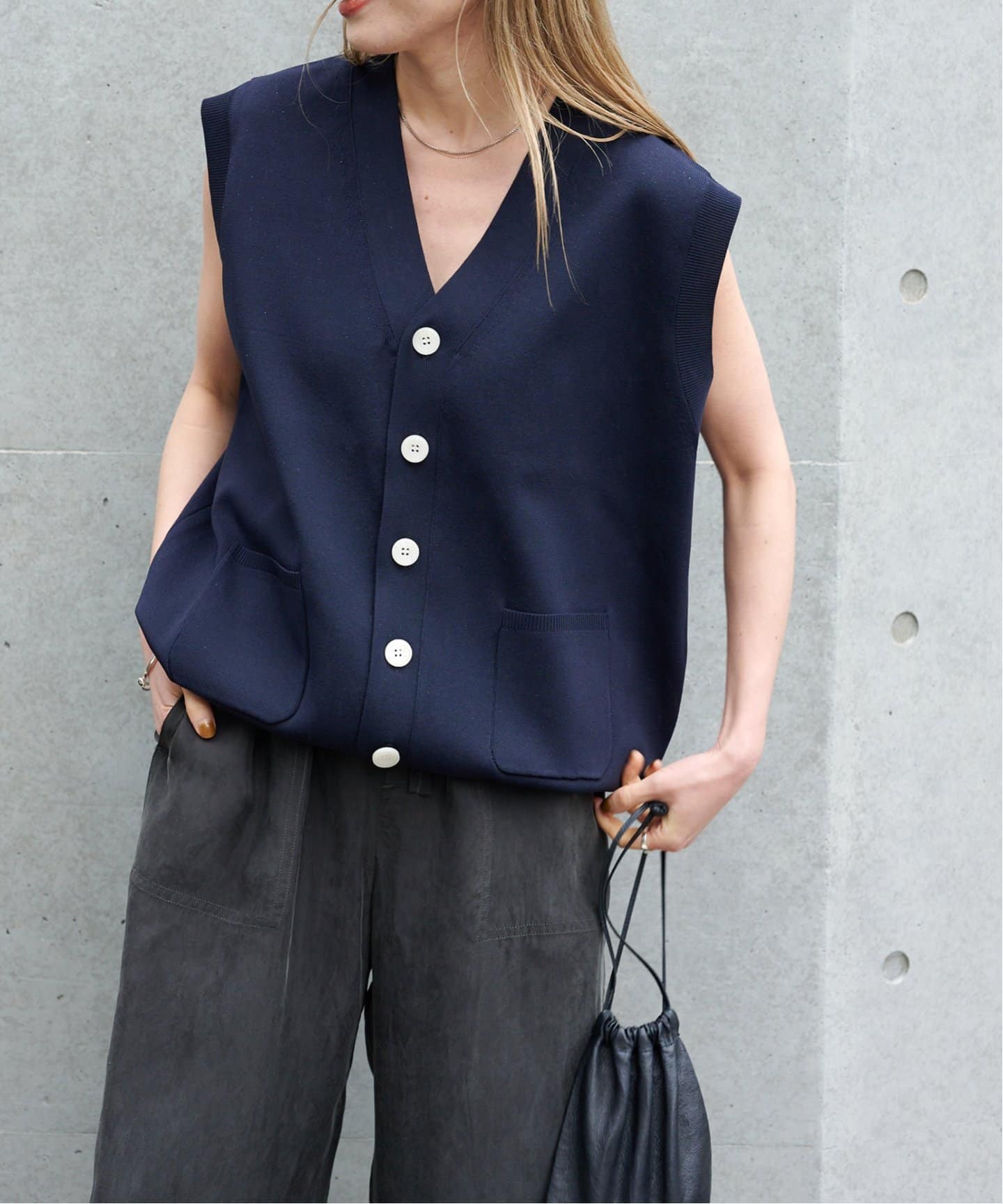 追加2 Vネックニットベスト（ベスト）｜OUTDOOR PRODUCTS（アウトドア