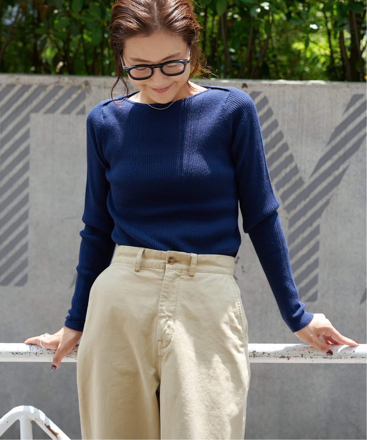 リブボートネックニット（ニット／セーター）｜OUTDOOR PRODUCTS