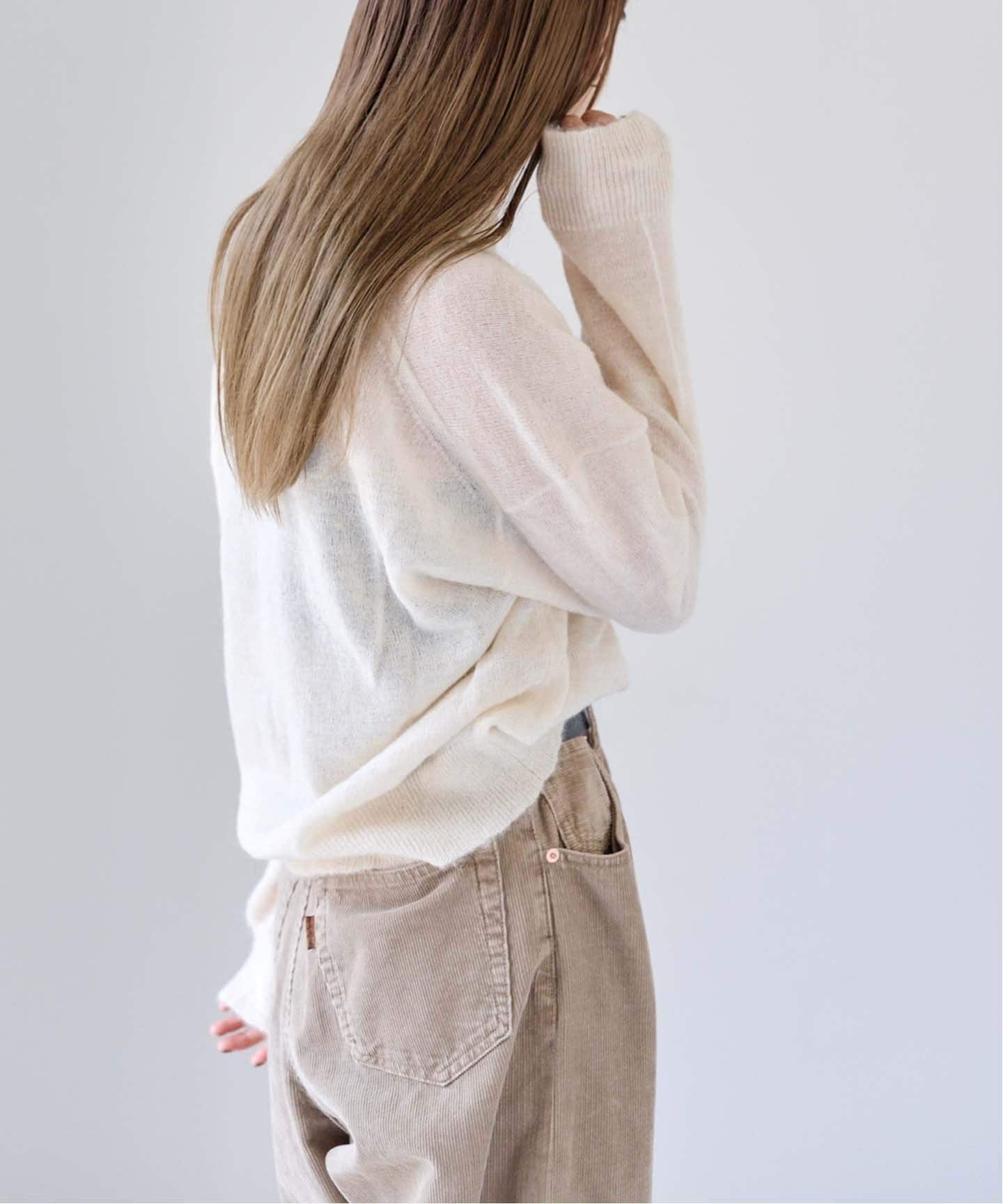 モヘヤブレンドニットポロシャツ（ニット／セーター）｜OUTDOOR